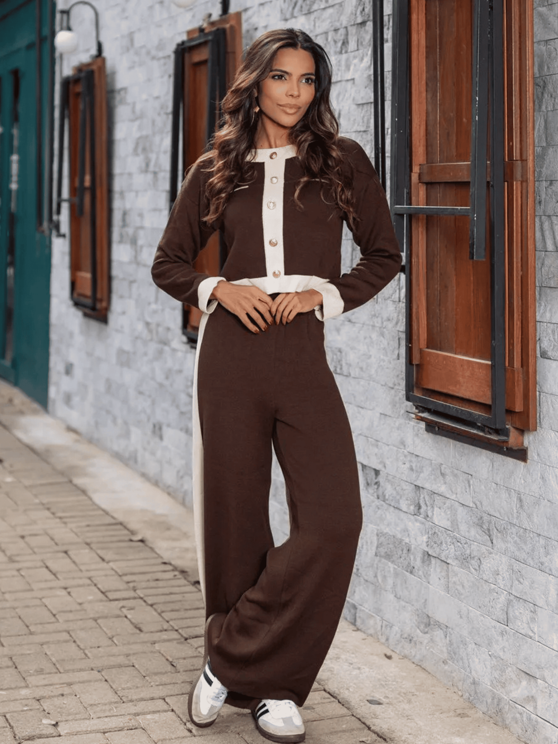 Conjunto de Tricô Eduarda
