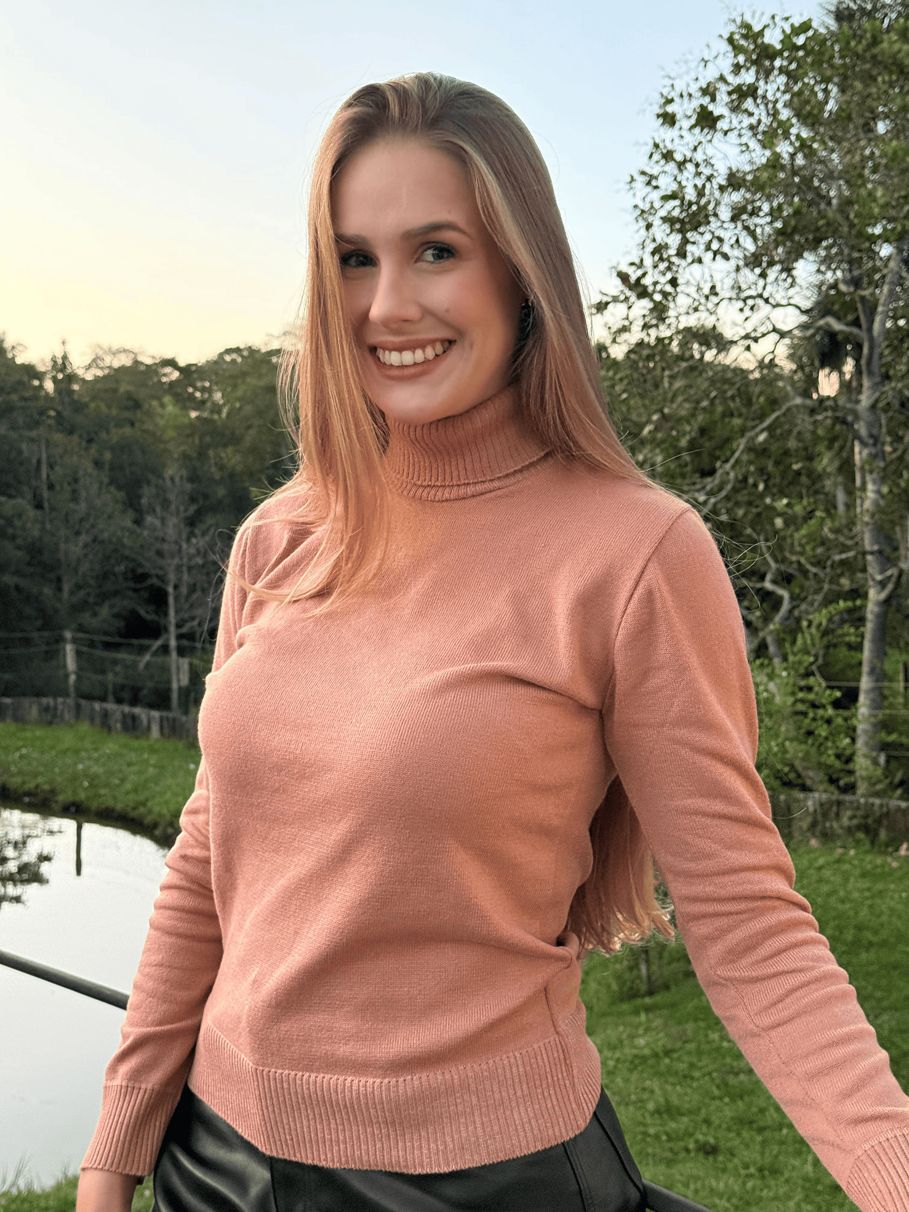 Blusa Feminina de Tricô Érika - Manga Longa - Cacharrel