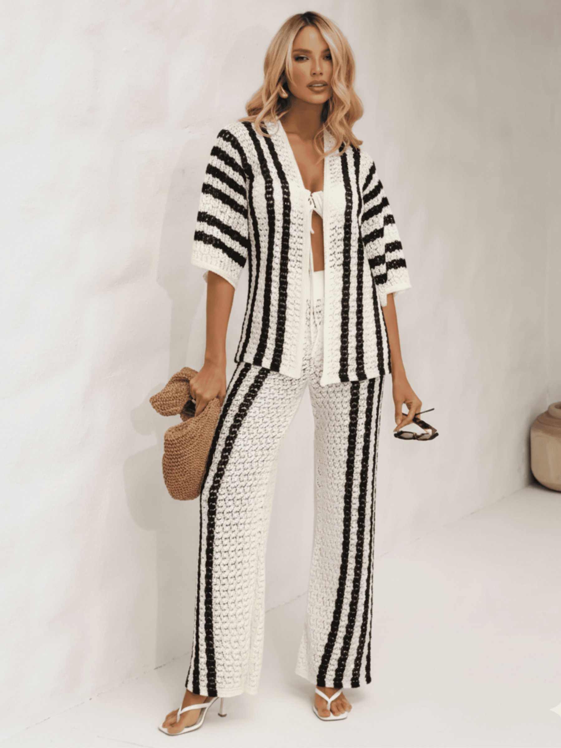 Saída de Praia de Tricô Pequim