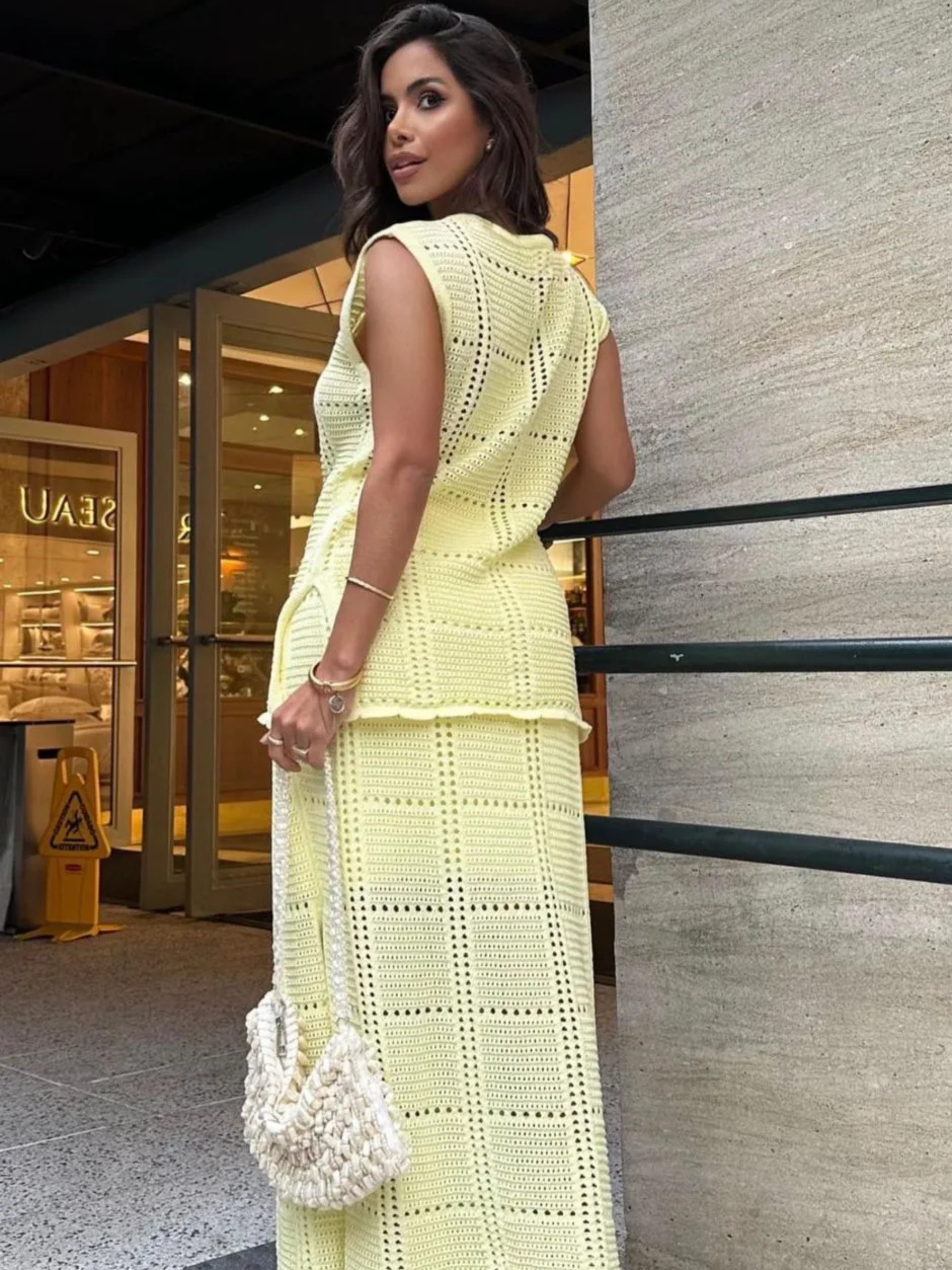 Conjunto de Tricô Keila