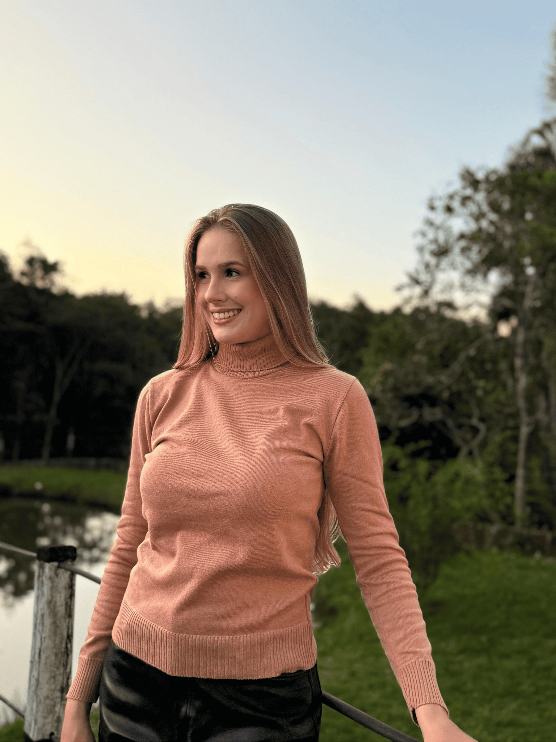 Blusa Feminina de Tricô Érika - Manga Longa - Cacharrel