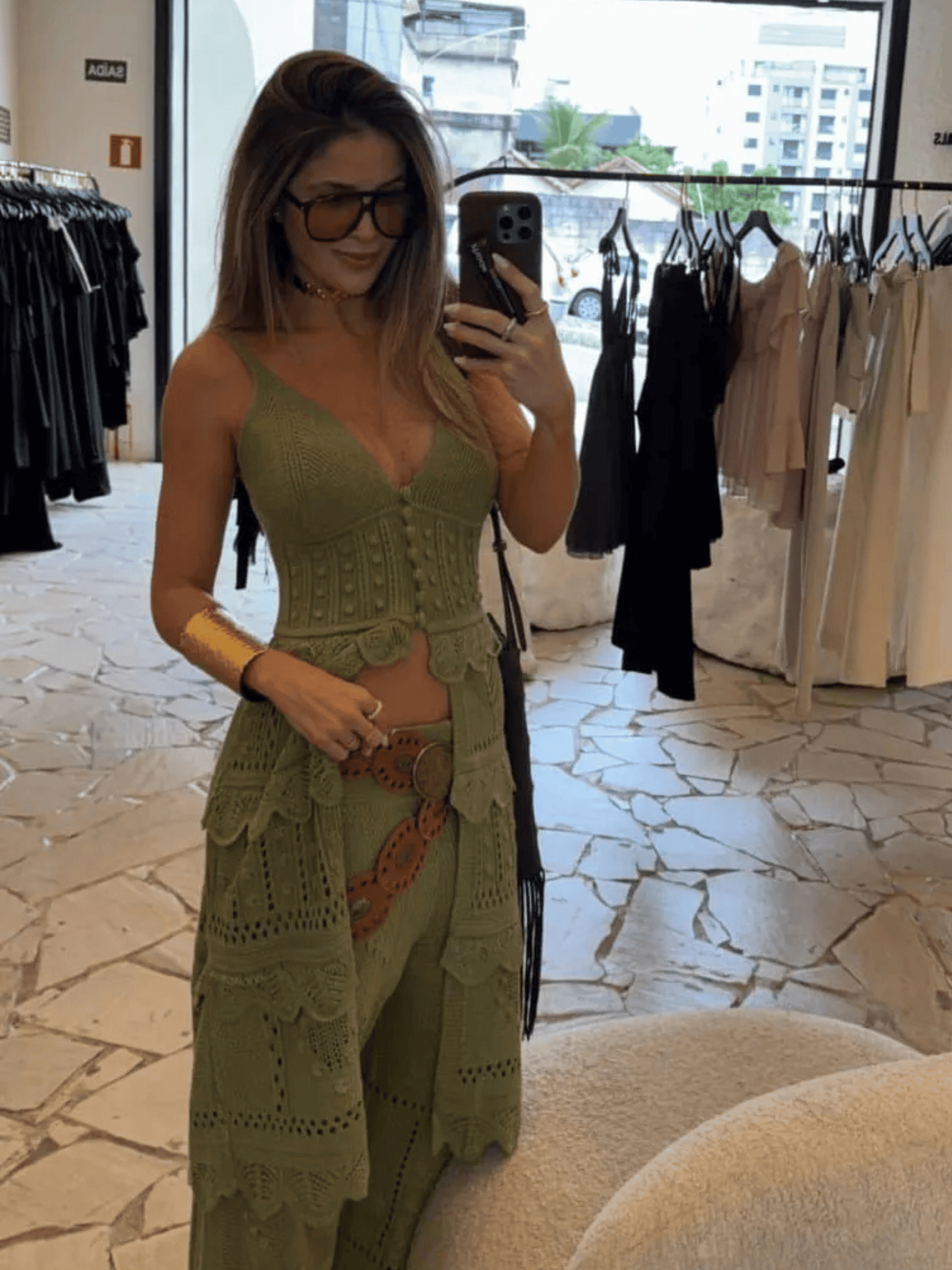 Conjunto de Tricô Copacabana