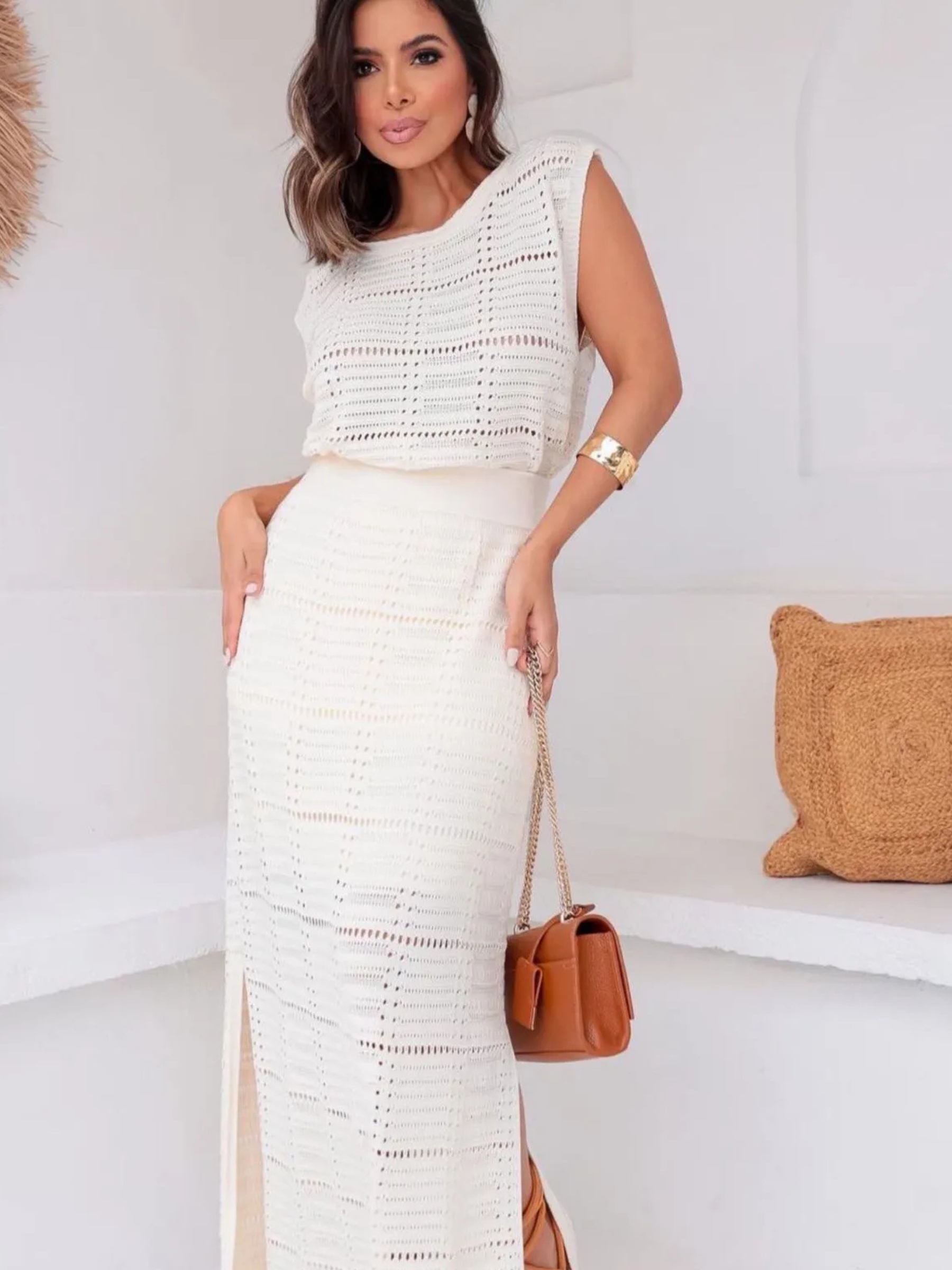 Conjunto de Tricô Keila