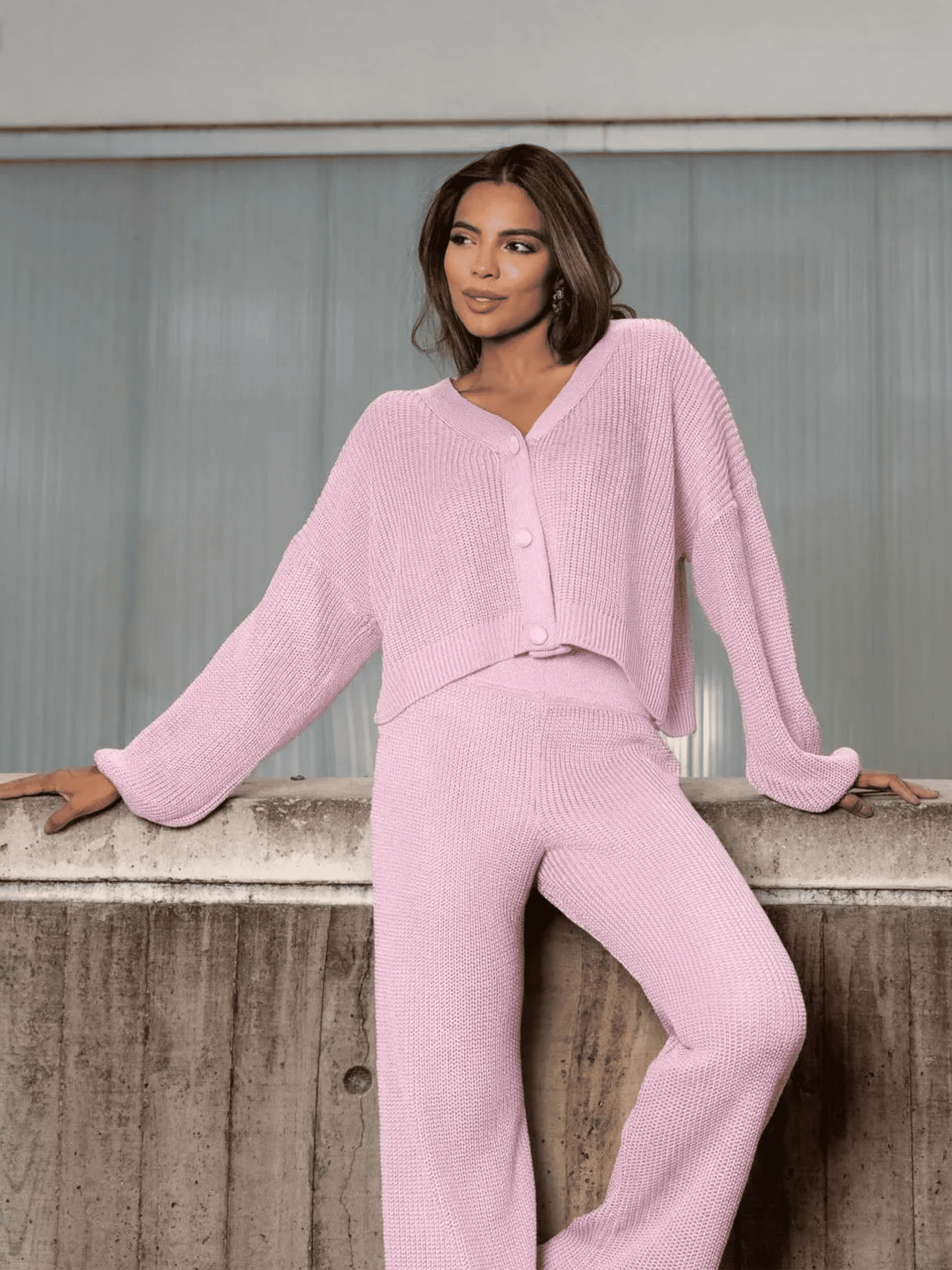 Conjunto de Tricô Brígida