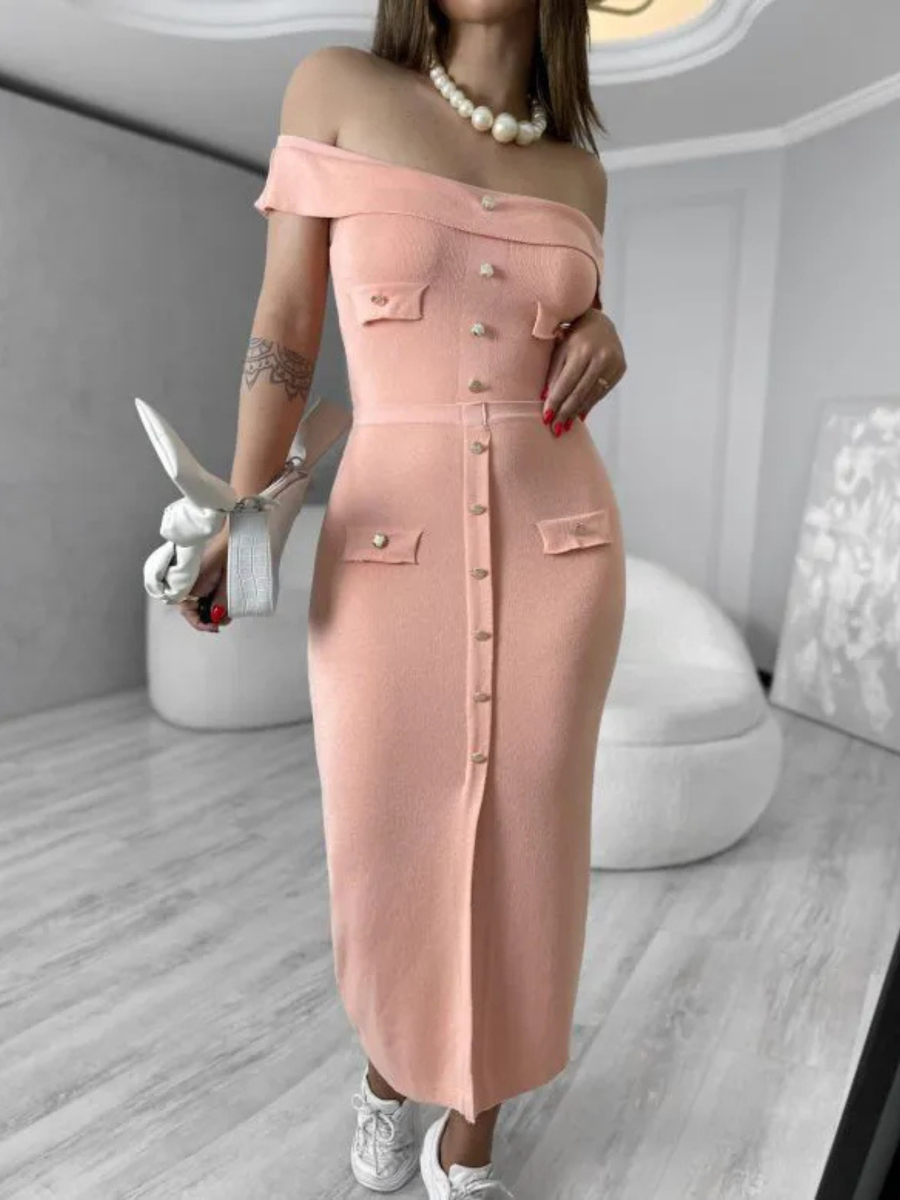 Conjunto de Tricô Suécia Liso