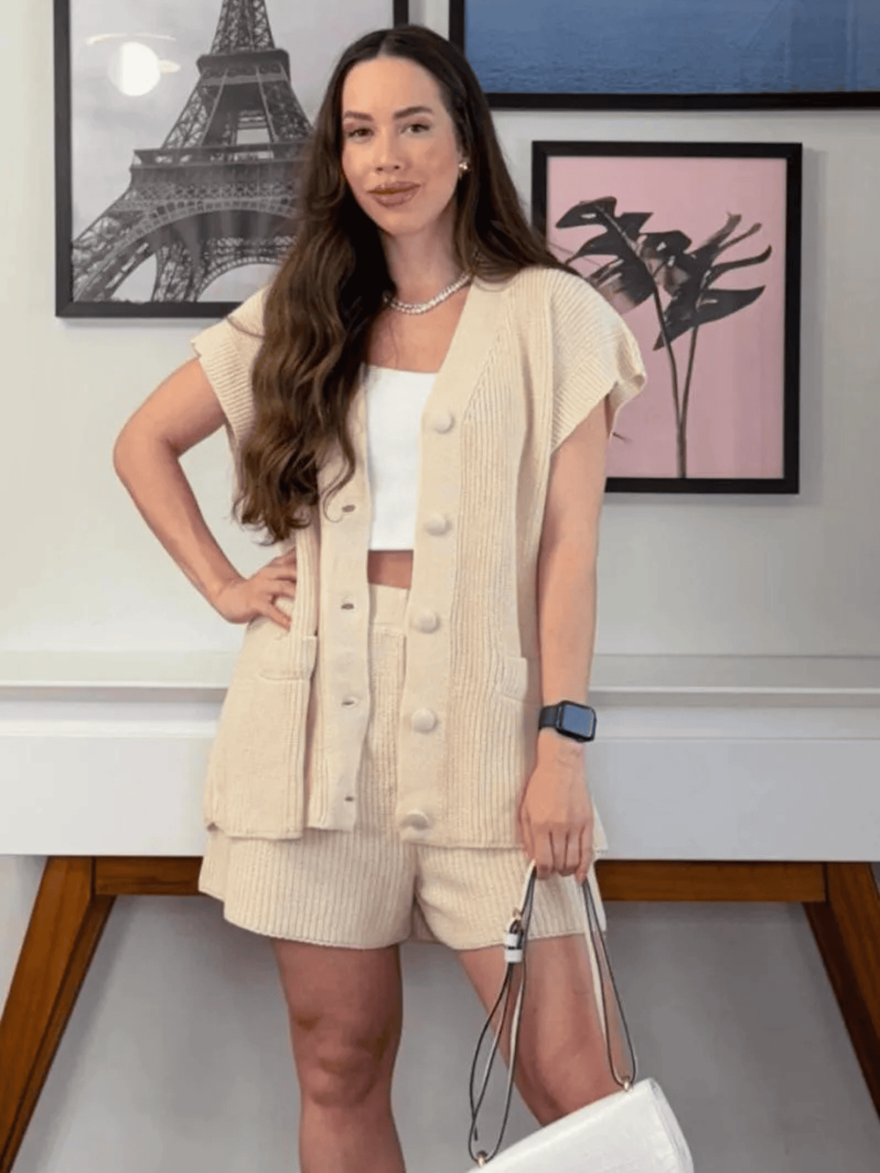 Conjunto de Tricô Romélia