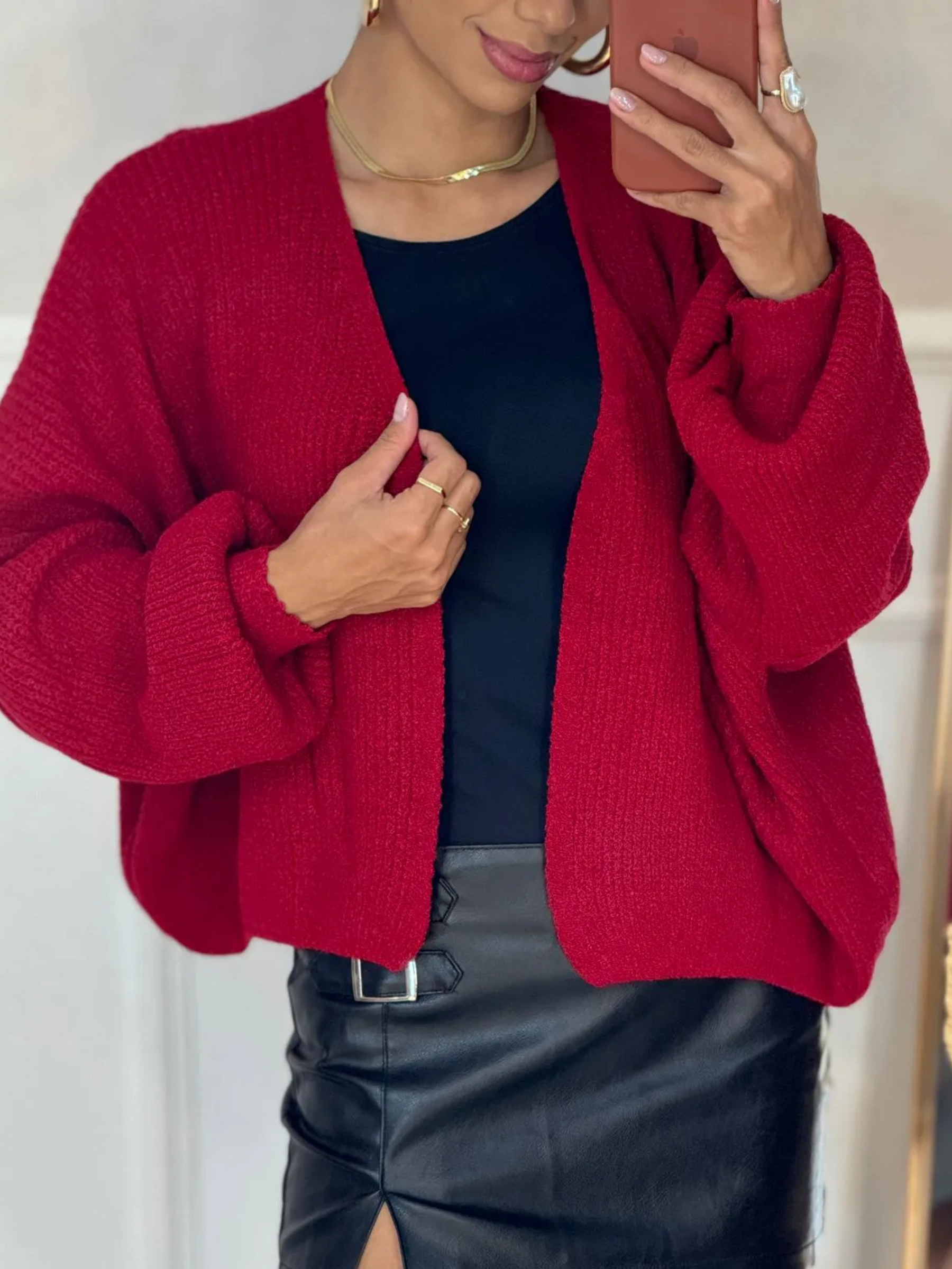 Casaco Feminino de Tricô Lizie