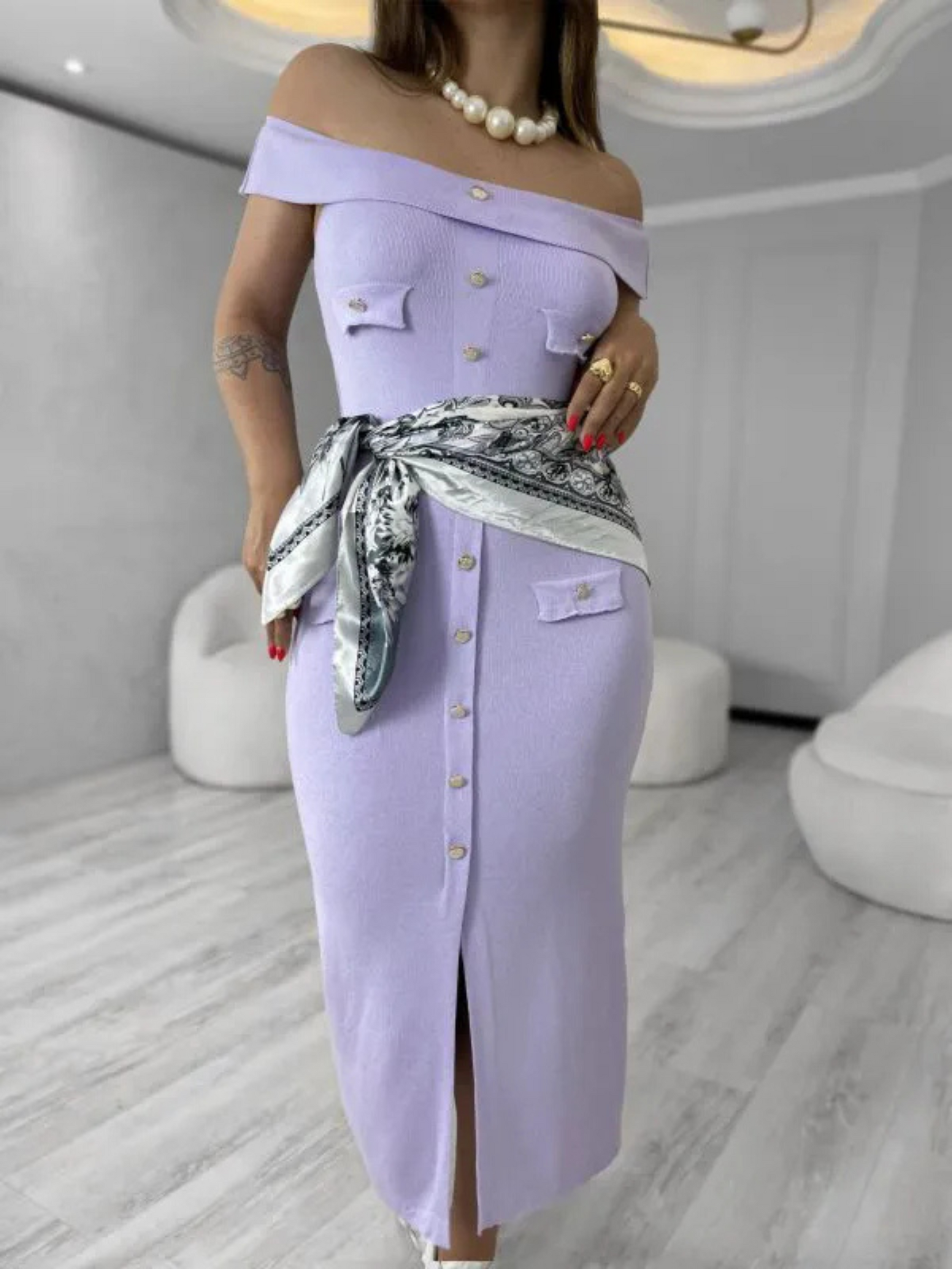 Conjunto de Tricô Suécia Liso