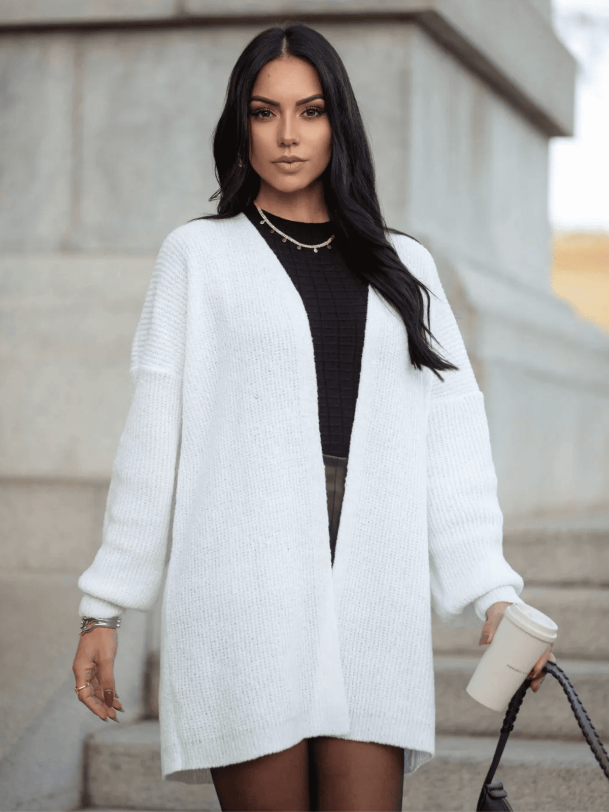 Casaco Feminino de Tricô Dalila