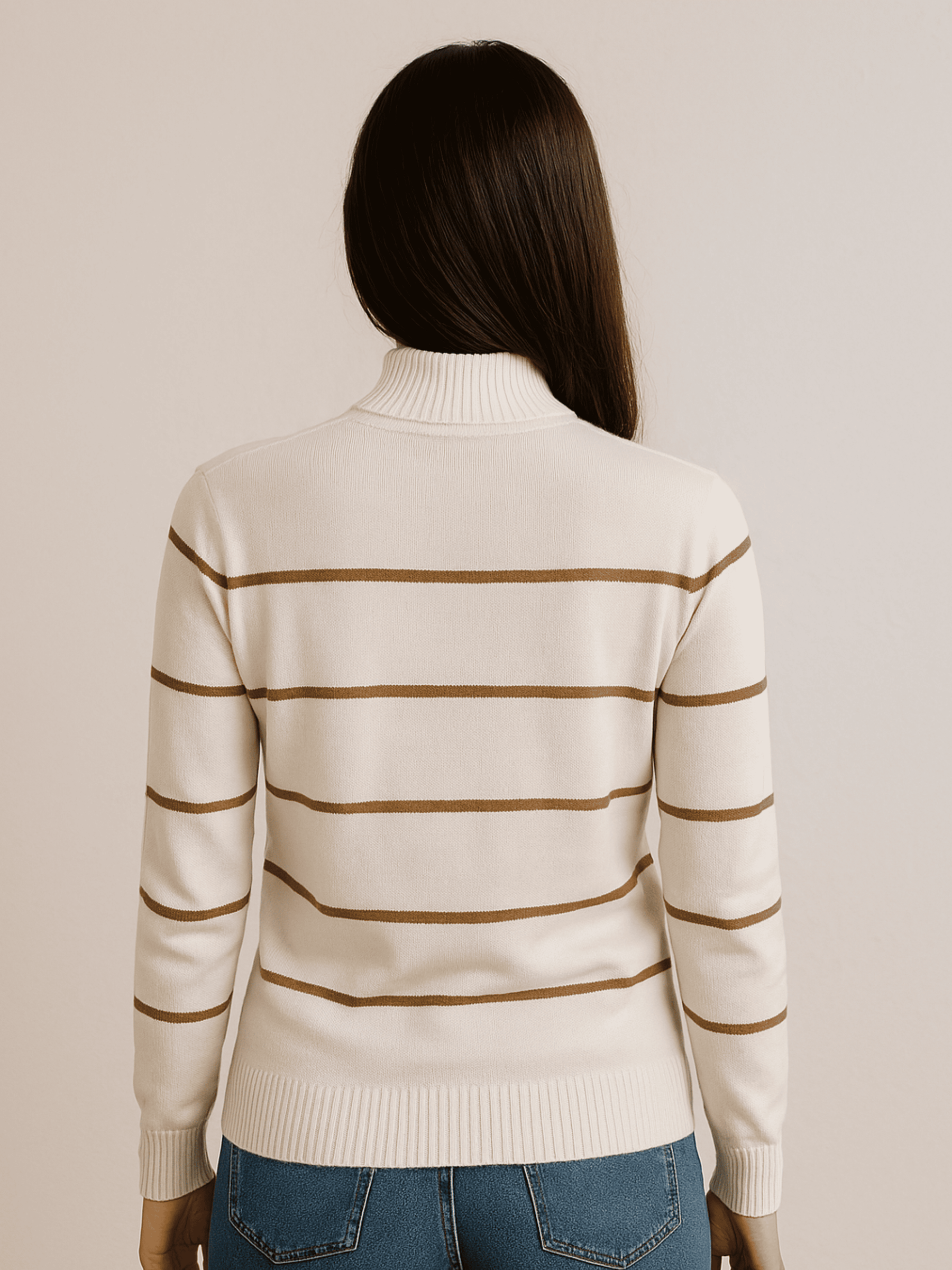 Blusa Feminina de Tricô Yara - Manga Longa