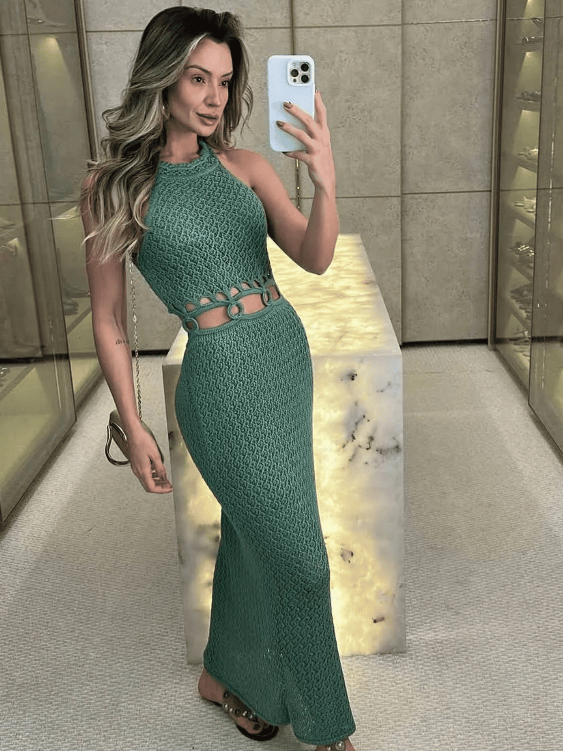 Vestido de Tricô Montreal