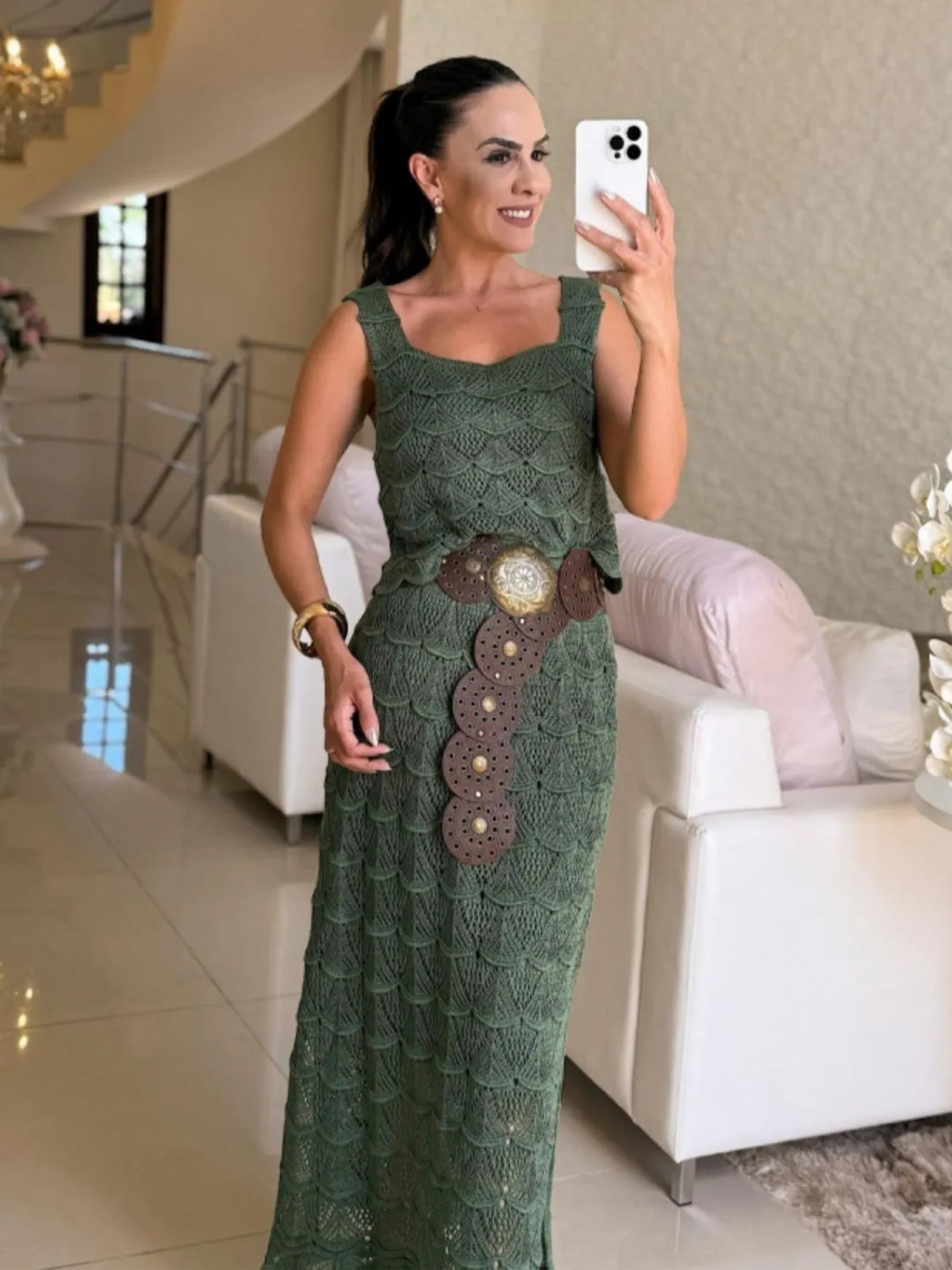 Conjunto de Tricô Toscana