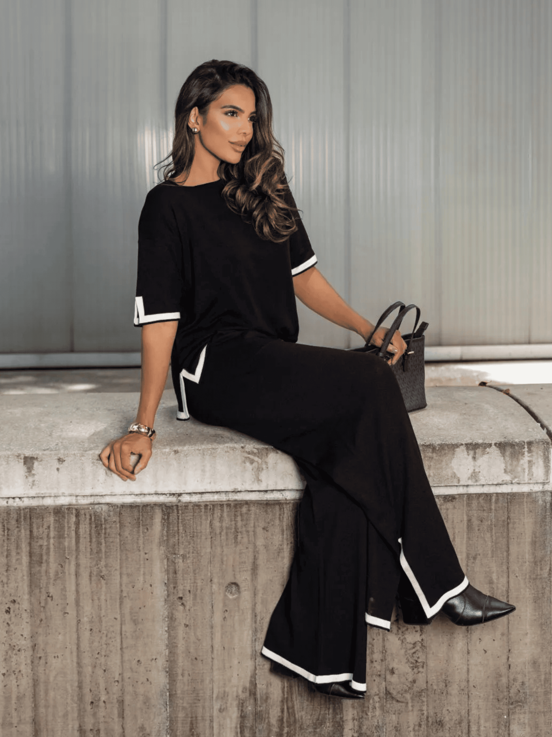 Conjunto de Tricô Liah
