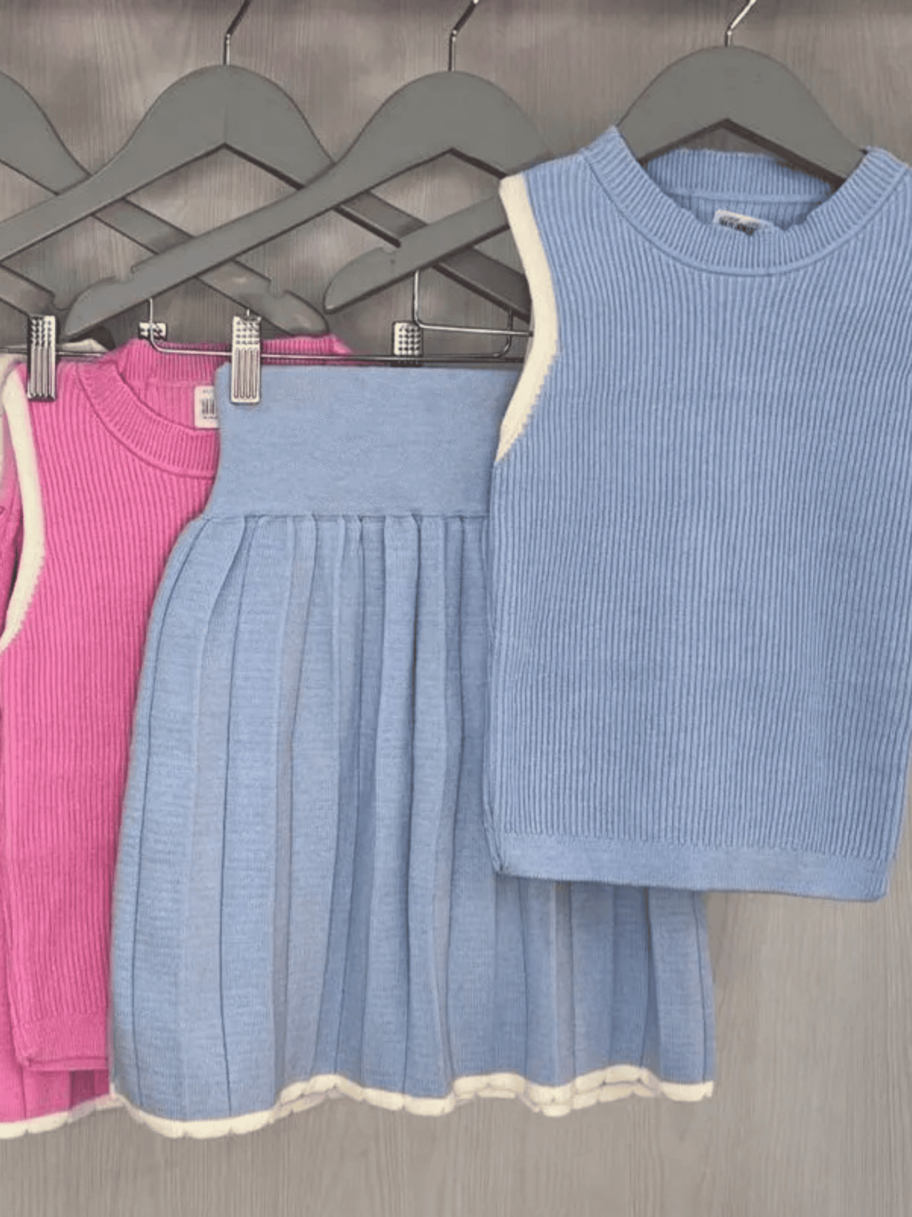 Conjunto de Tricô Tenista