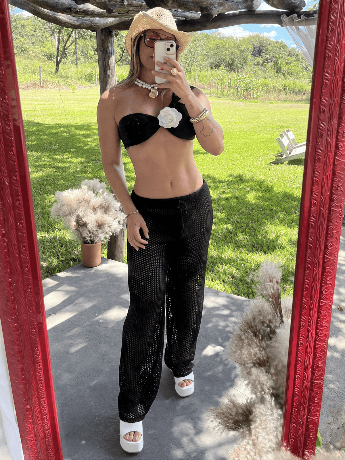 Calça de Tricô Izabel