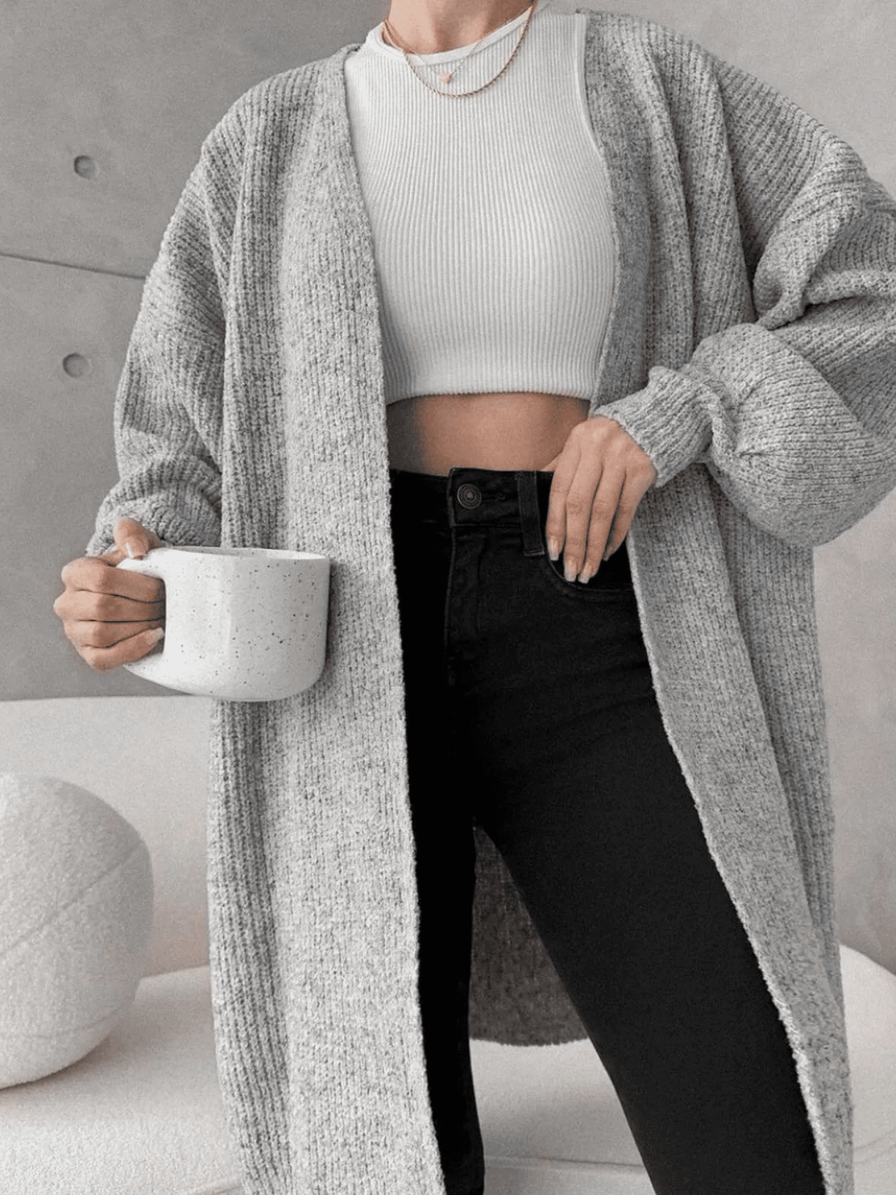 Casaco Feminino de Tricô Dalila