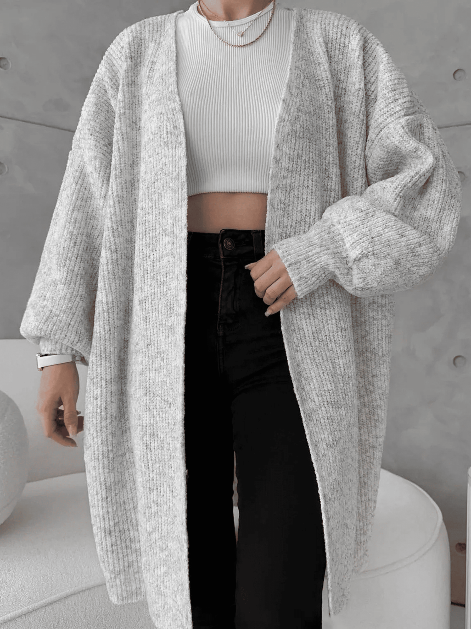 Casaco Feminino de Tricô Dalila