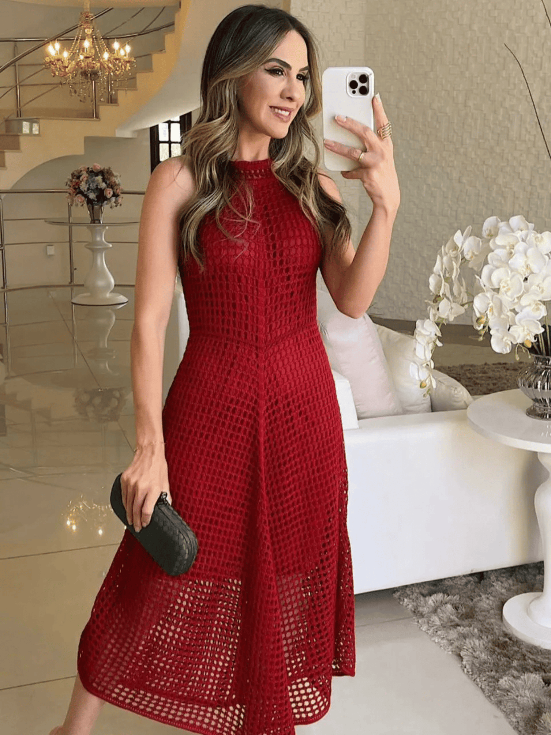 Vestido de Tricô Ana Luiza