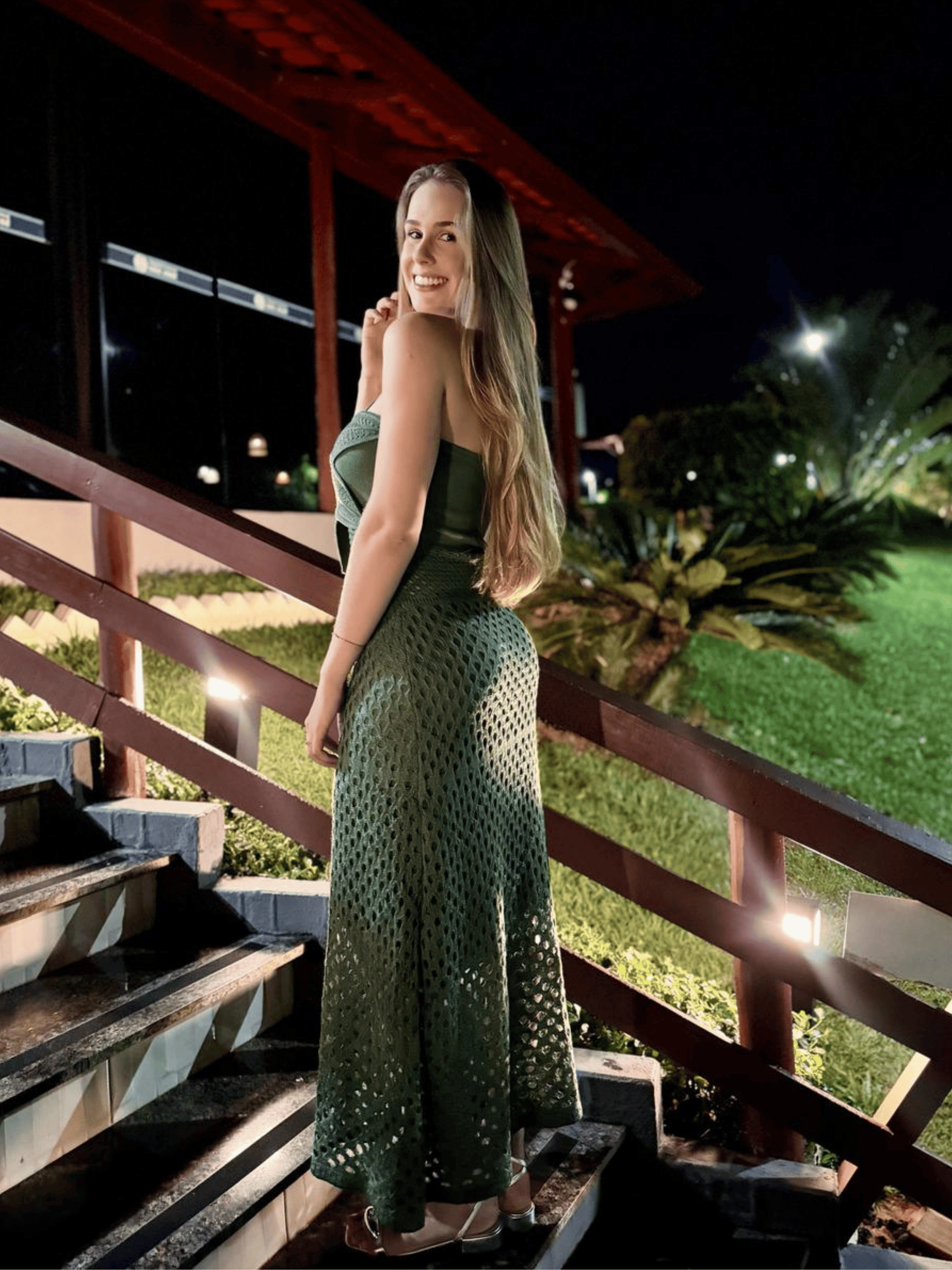 Vestido de Tricô Flor Jasmin