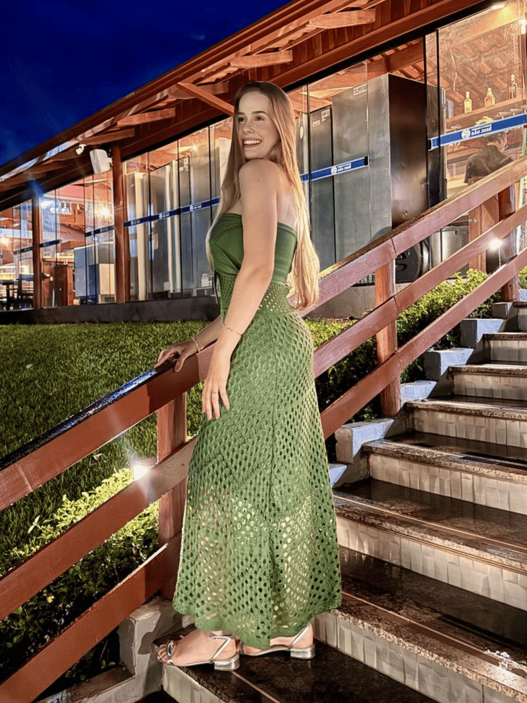 Vestido de Tricô Flor Jasmin