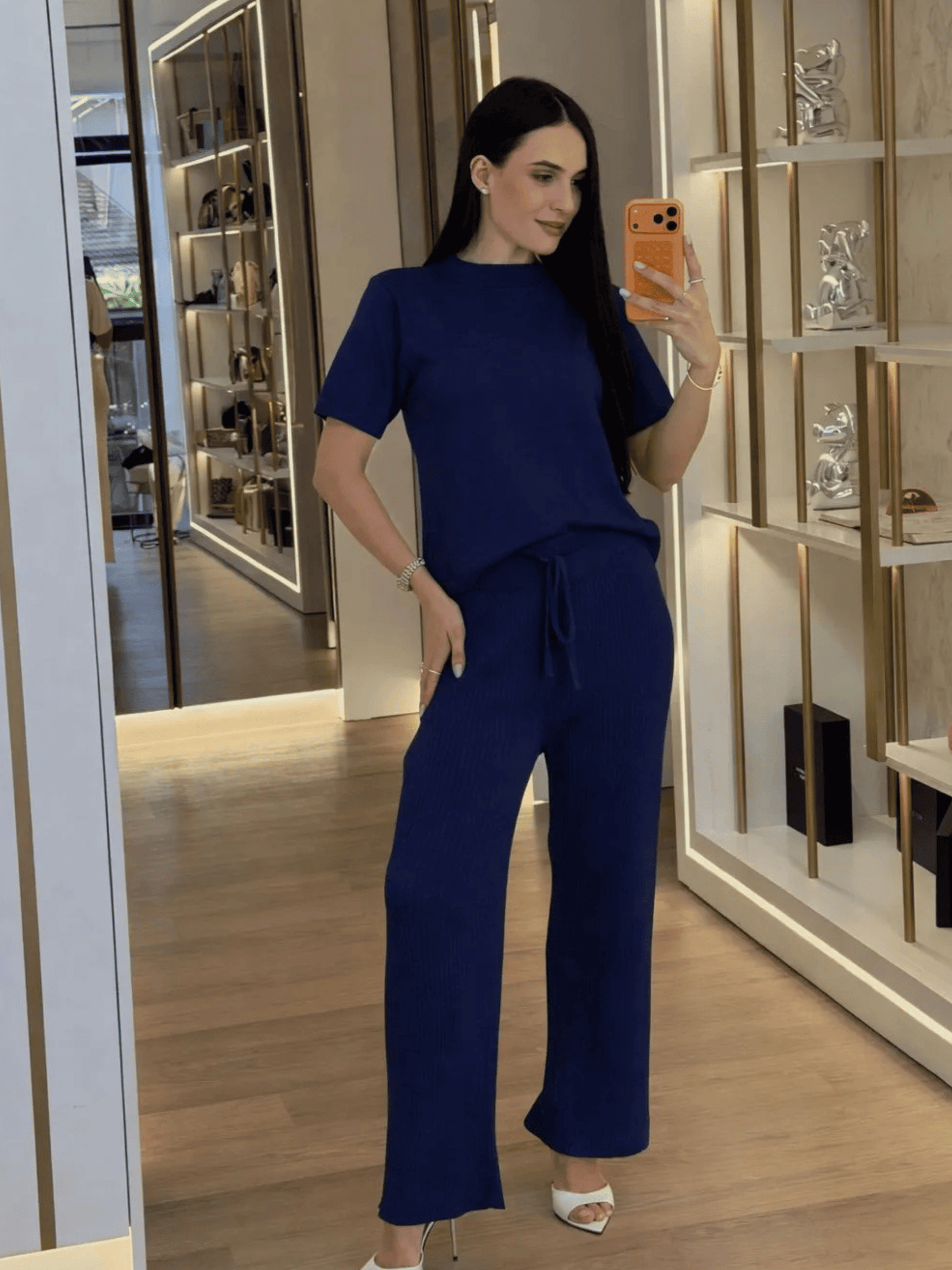 Conjunto de Tricô Havaí