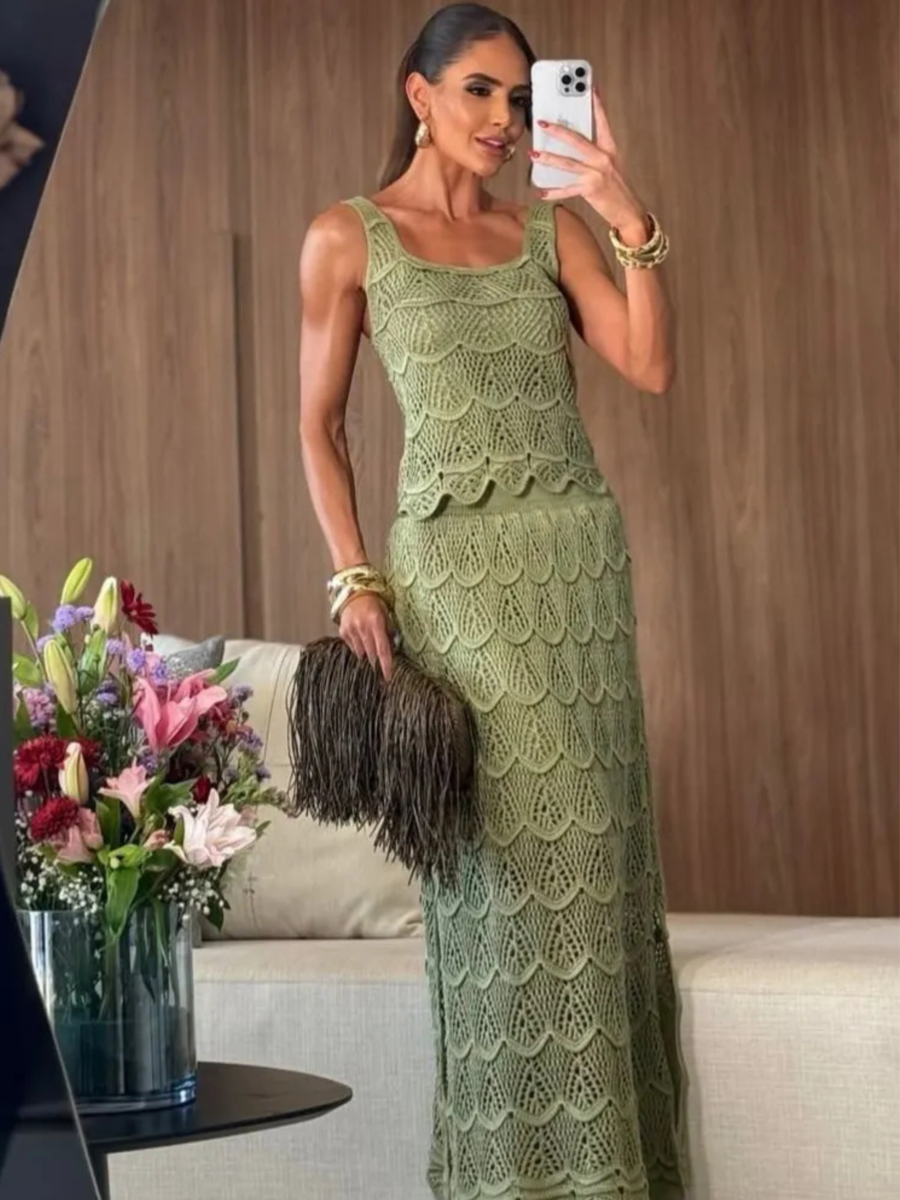 Conjunto de Tricô Toscana