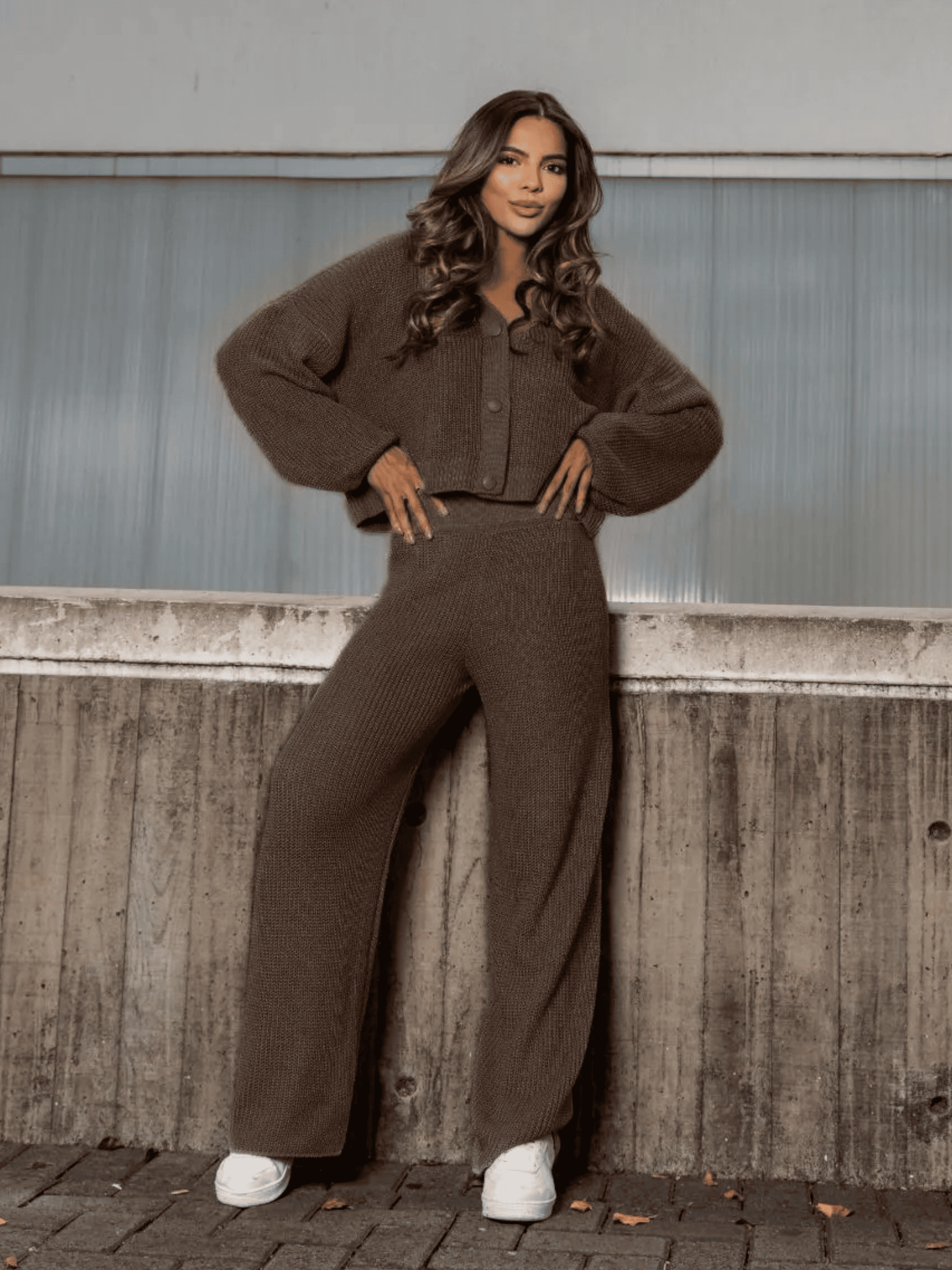 Conjunto de Tricô Brígida