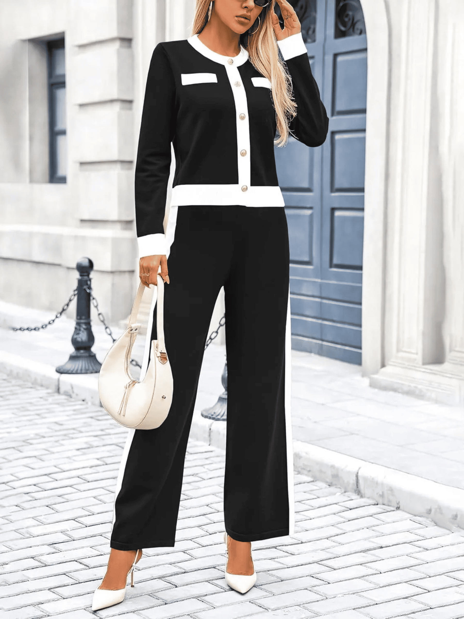 Conjunto de Tricô Eduarda