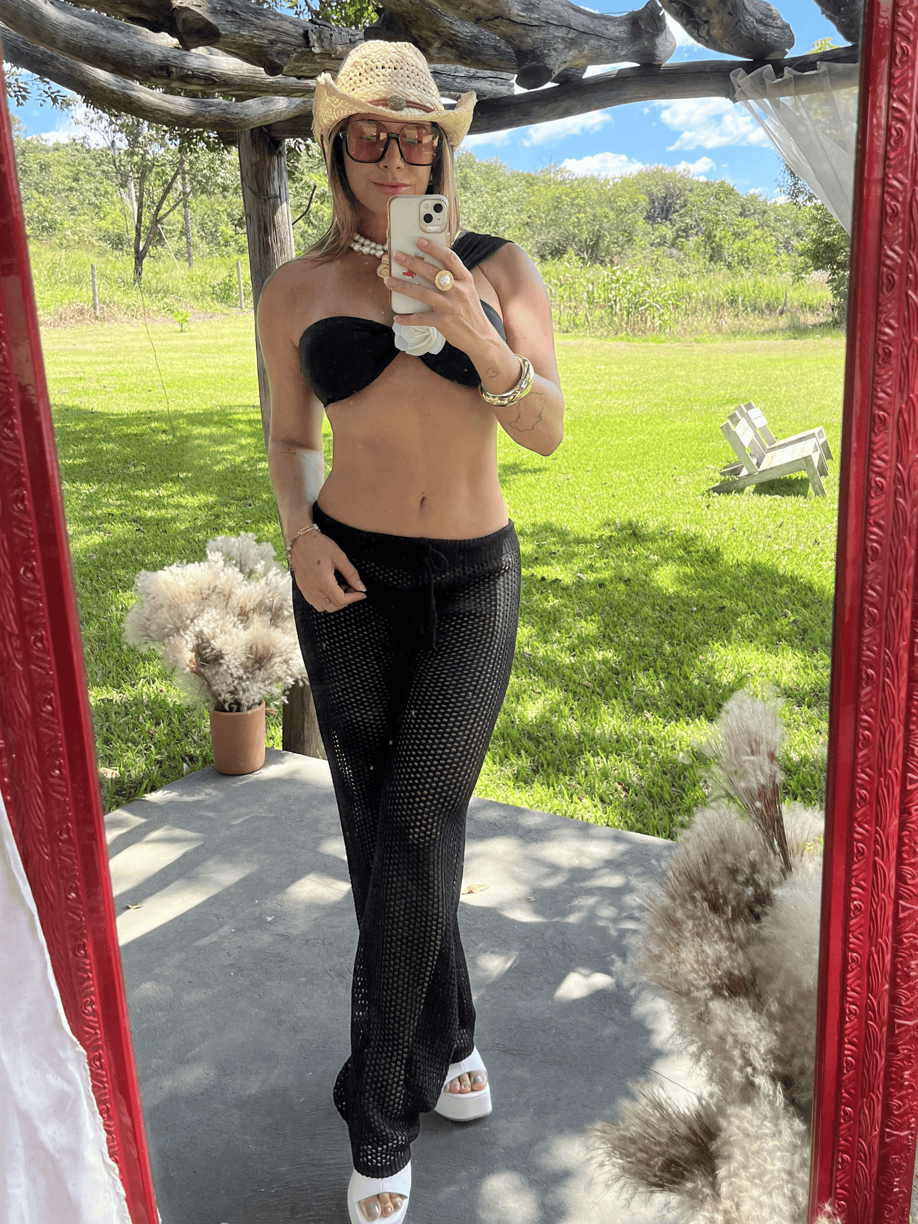 Calça de Tricô Izabel