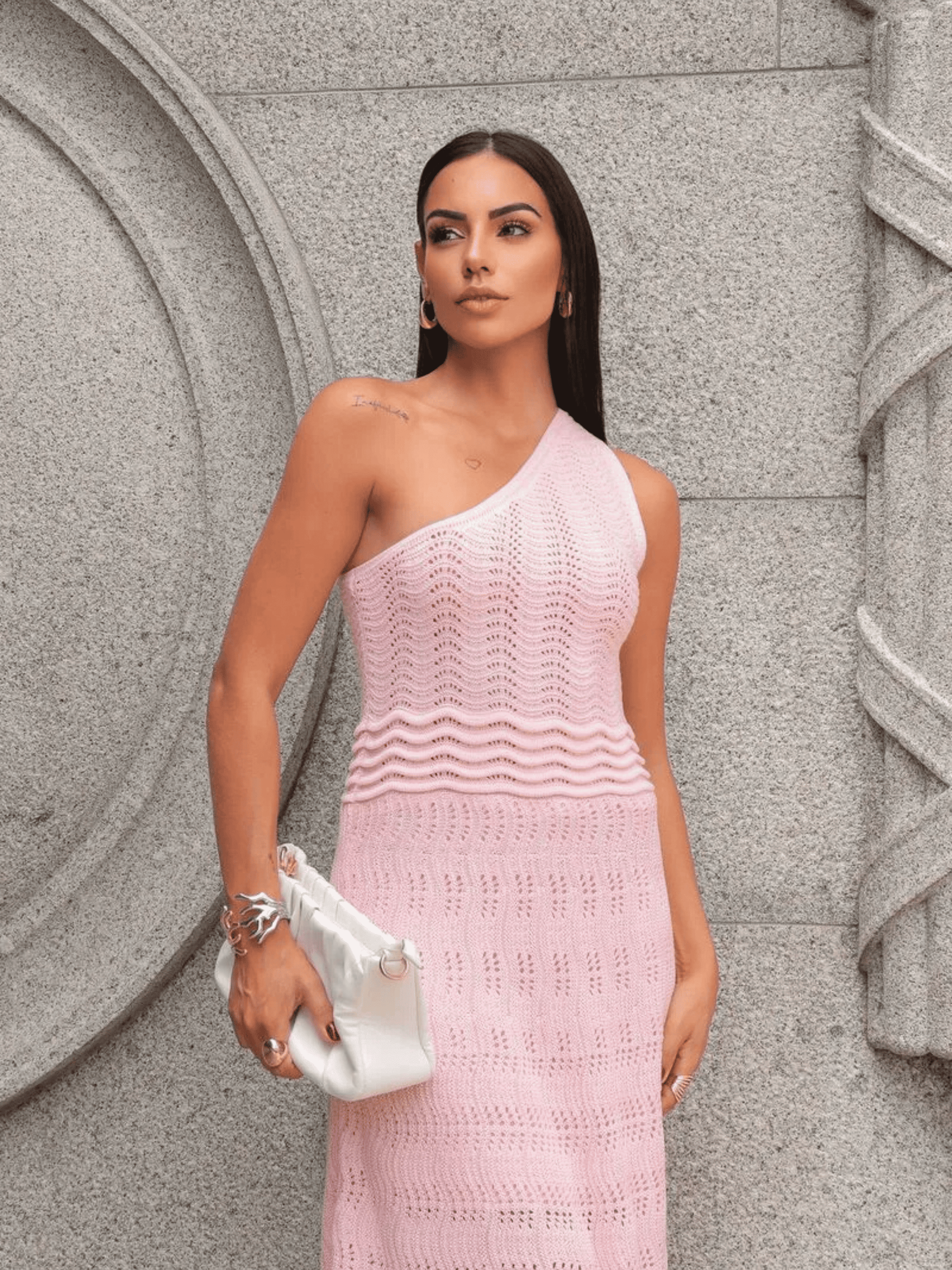 Vestido de Tricô Suiça