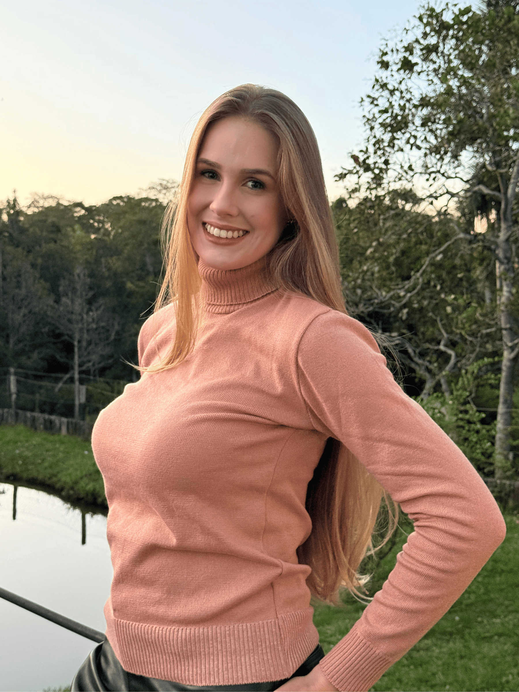 Blusa Feminina de Tricô Érika - Manga Longa - Cacharrel
