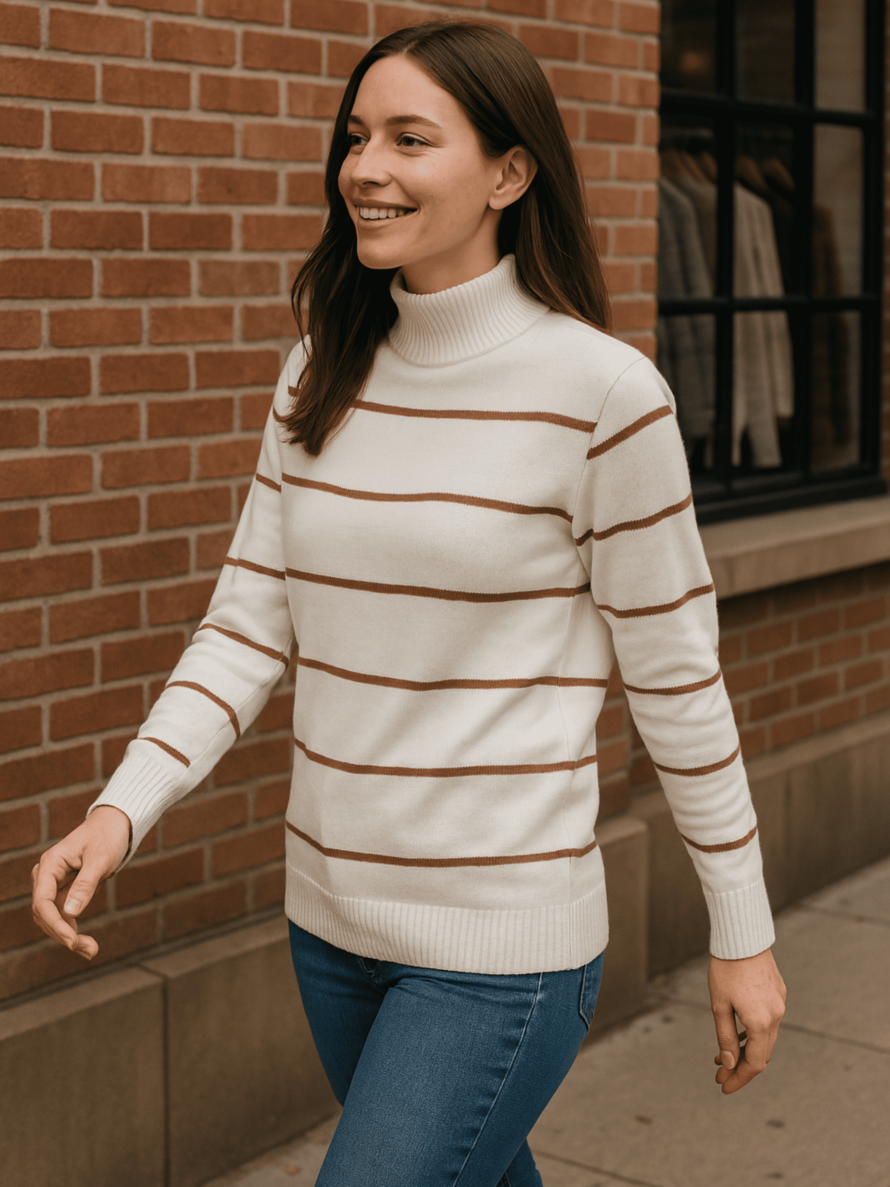 Blusa Feminina de Tricô Yara - Manga Longa