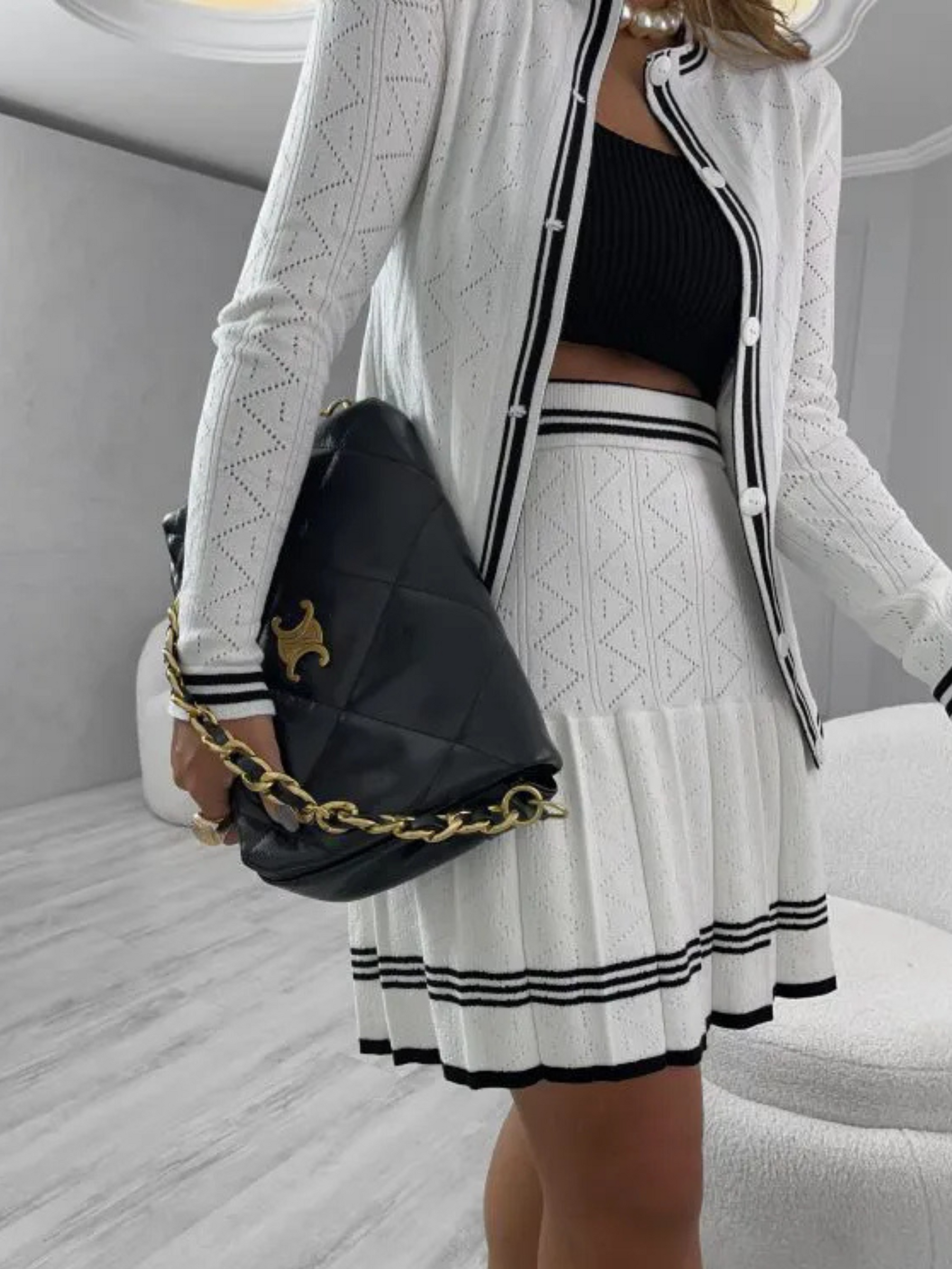 Conjunto de Tricô Heidi