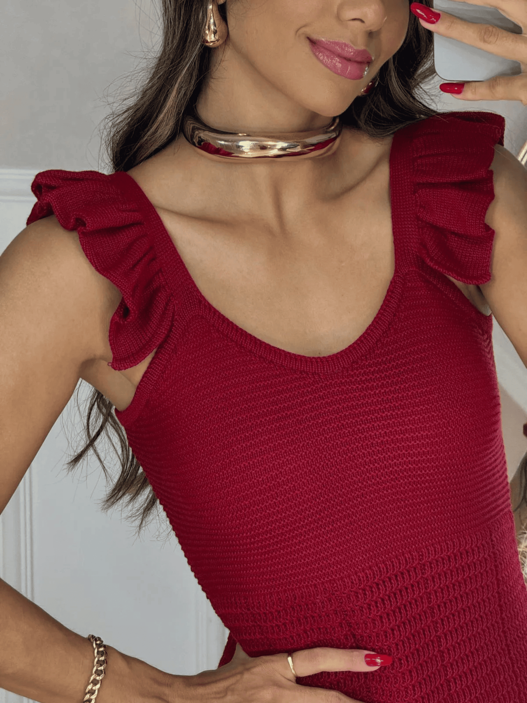 Vestido de Tricô Diane