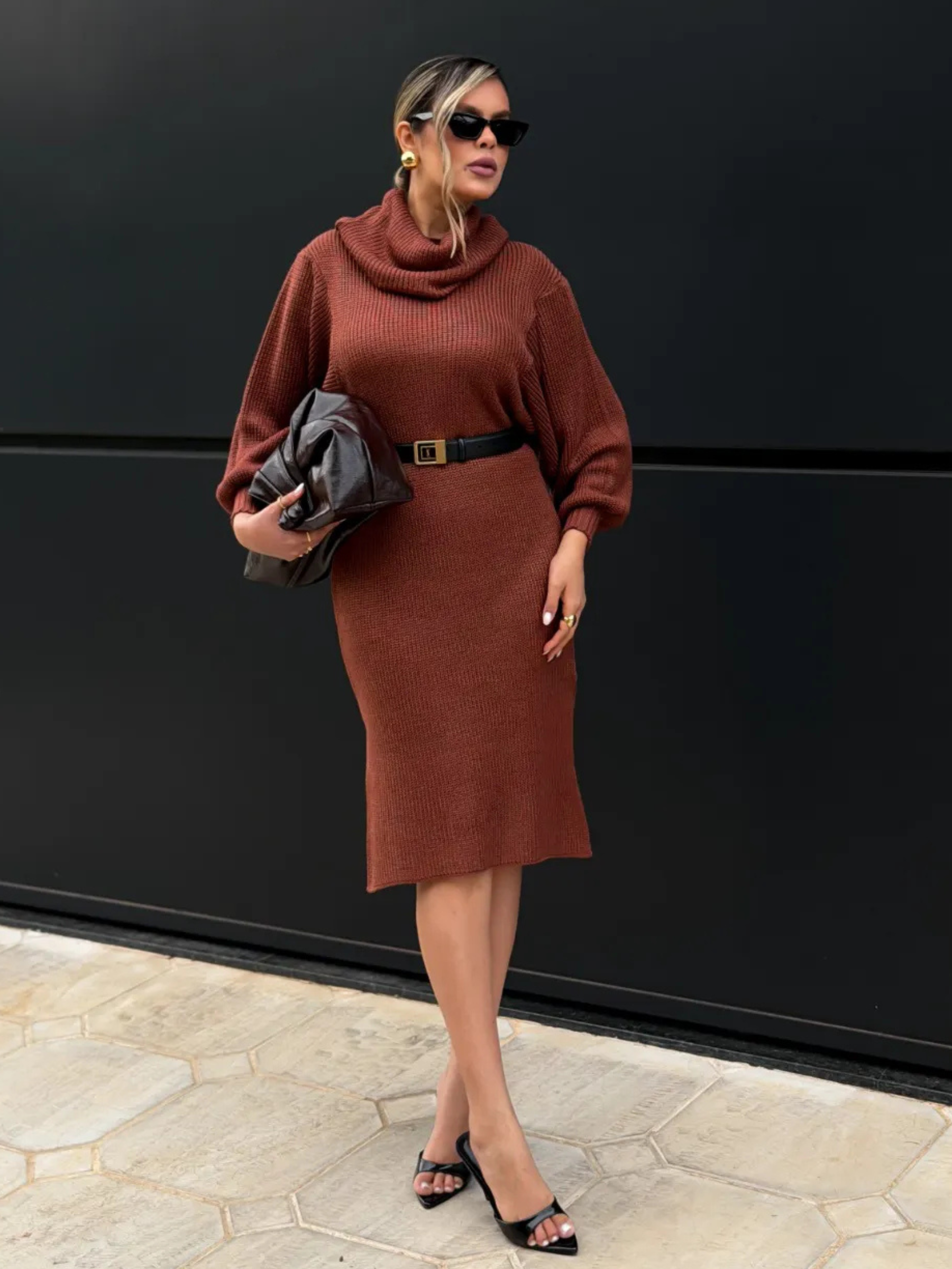 Conjunto de Tricô Dália