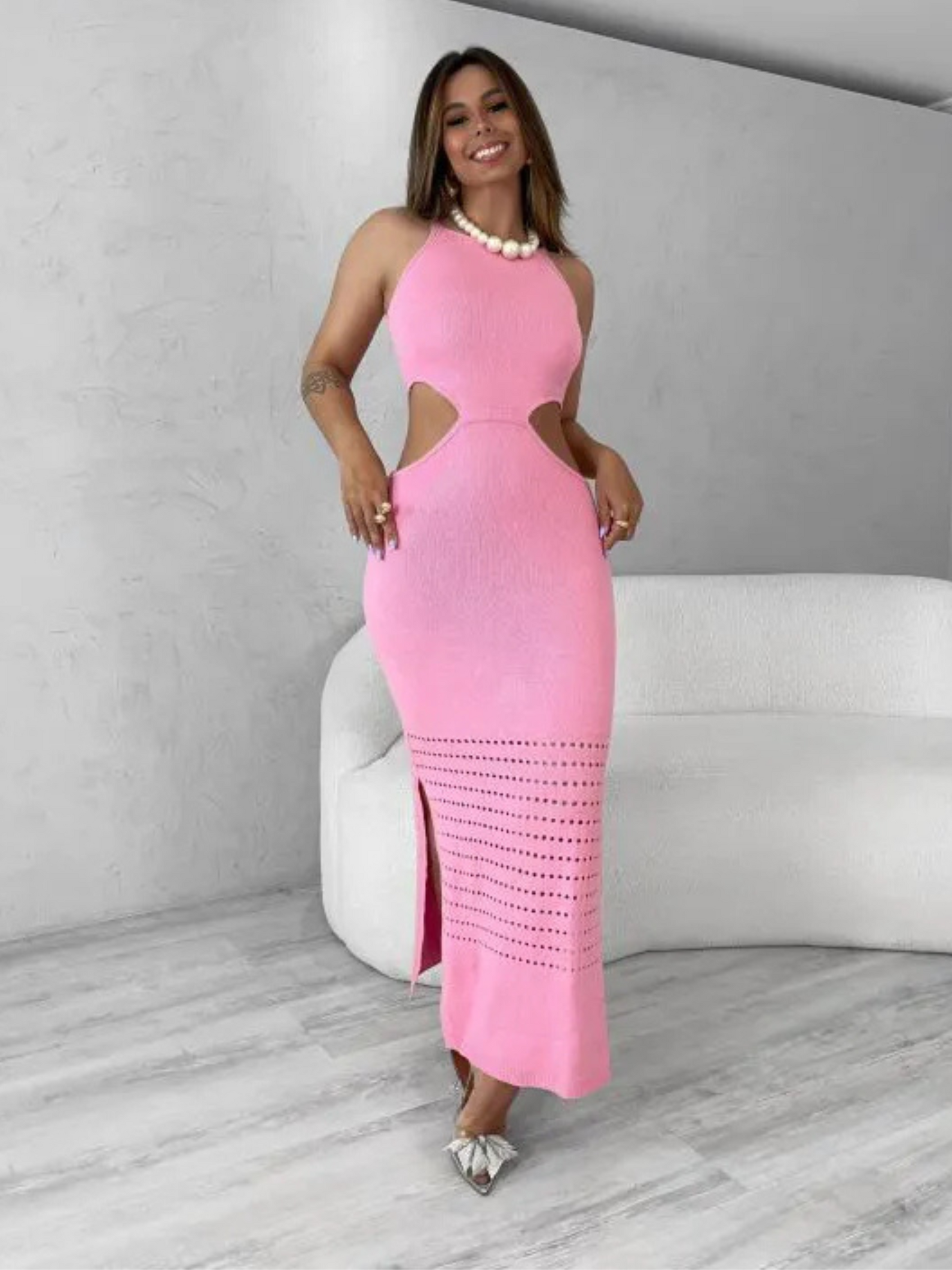 Vestido de Tricô Nábile