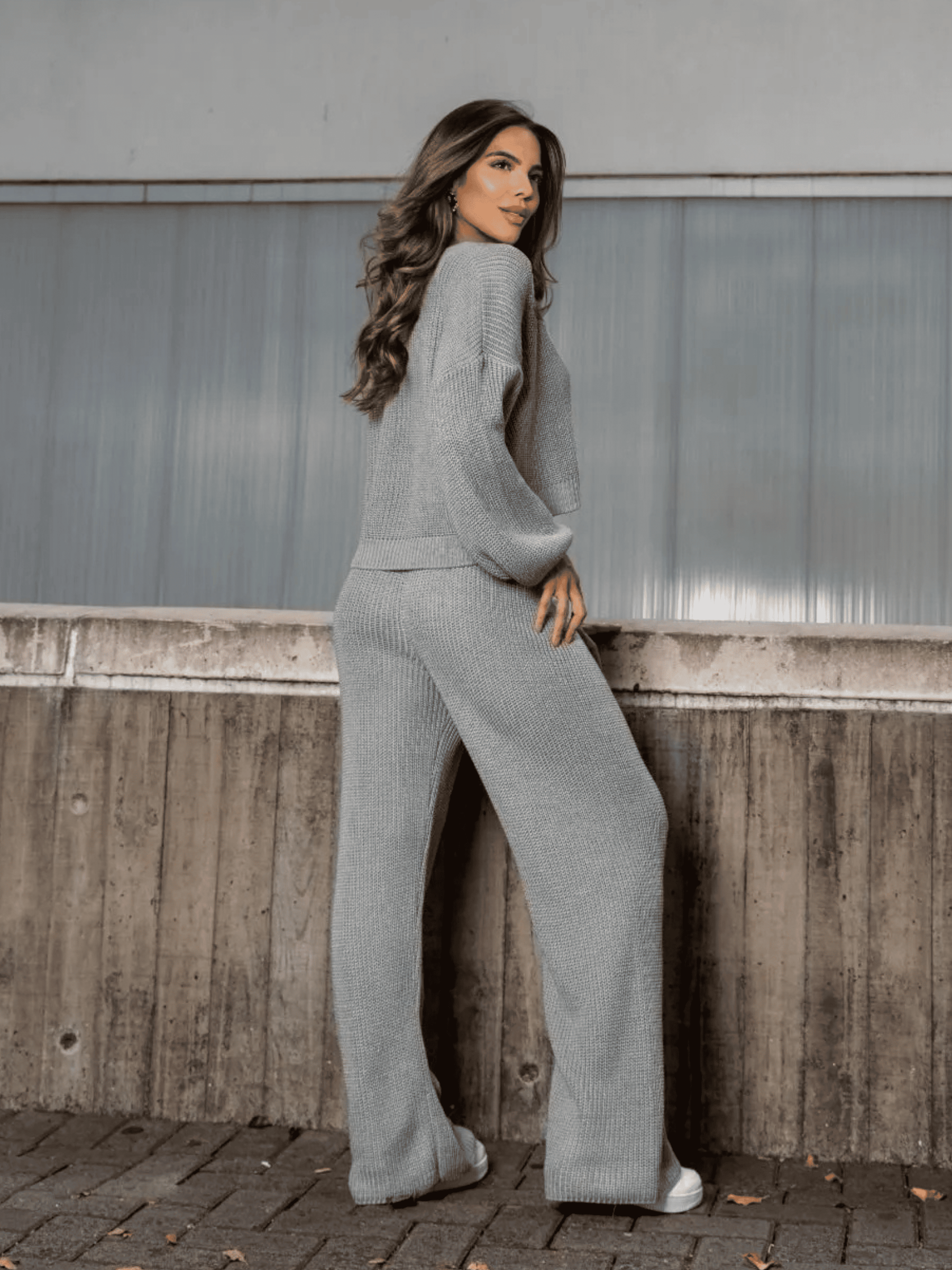 Conjunto de Tricô Brígida