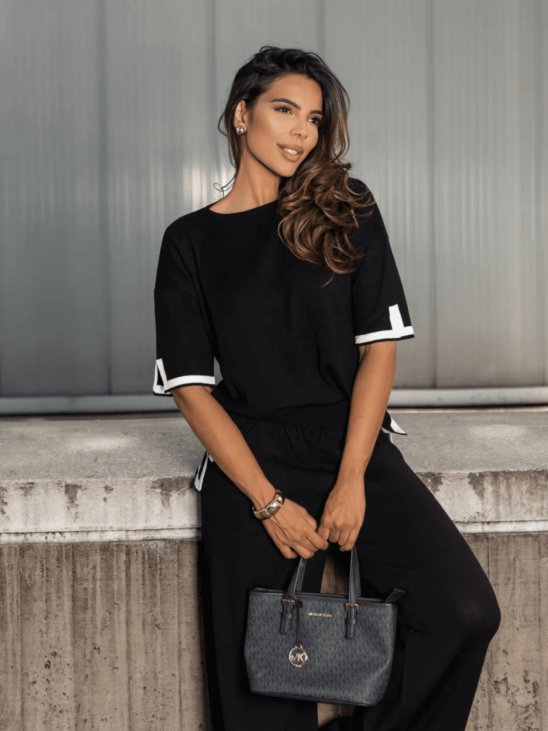 Conjunto de Tricô Liah