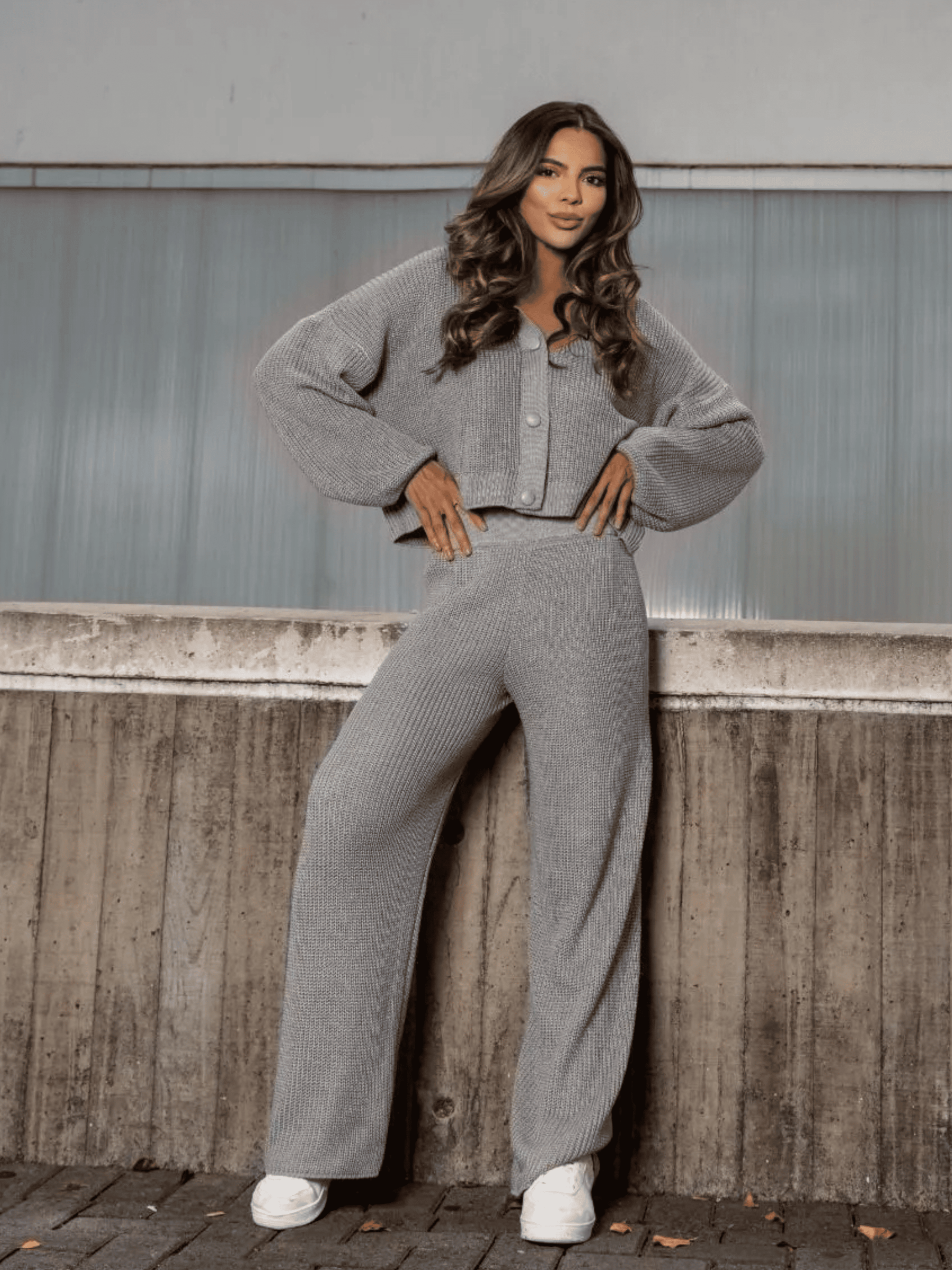 Conjunto de Tricô Brígida