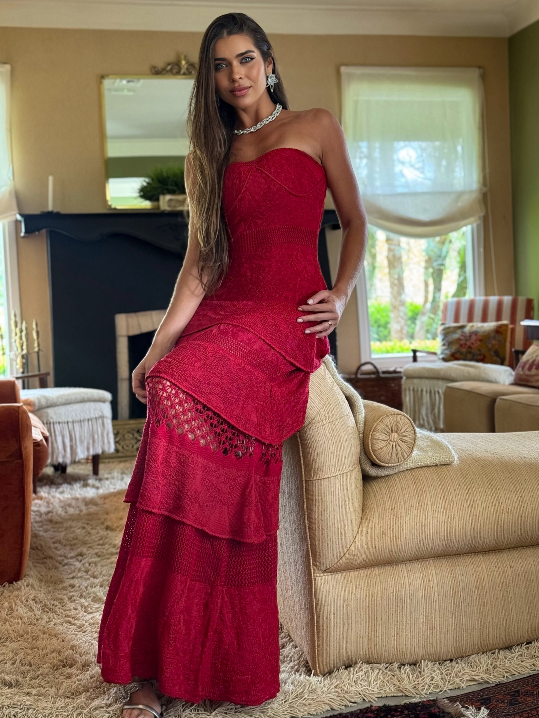 Vestido de Tricô Isabela