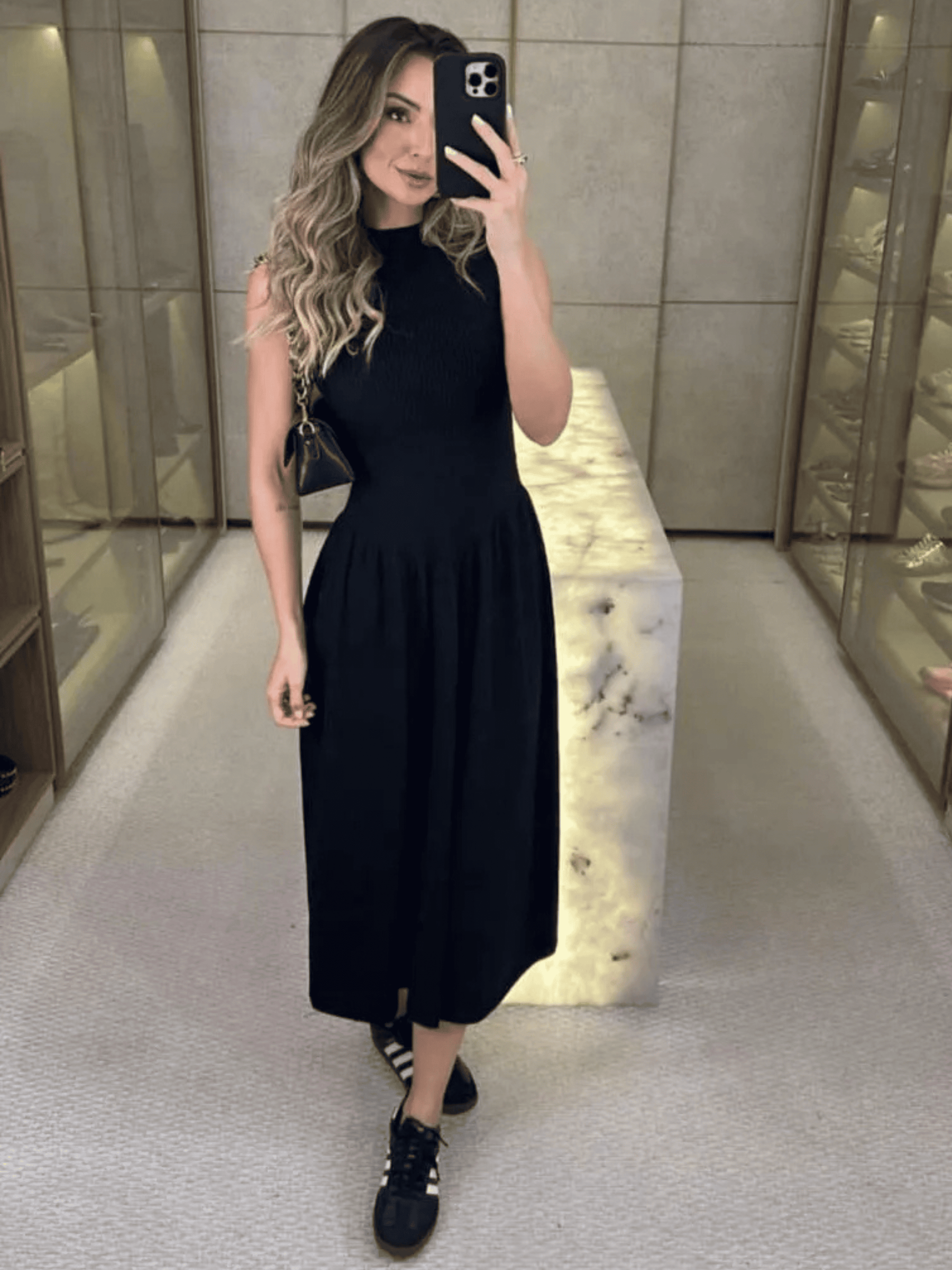 Vestido de Tricô Viena