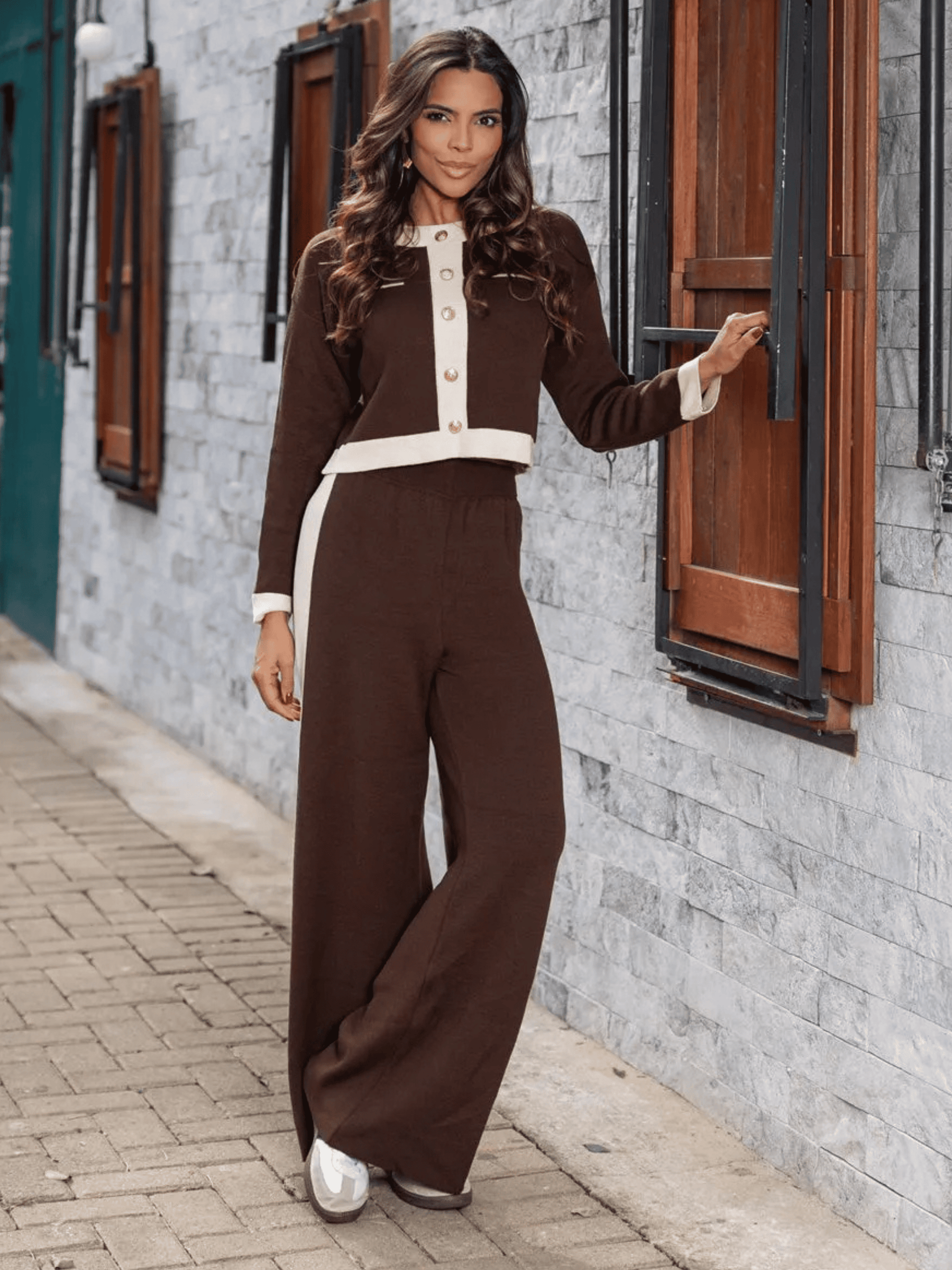 Conjunto de Tricô Eduarda