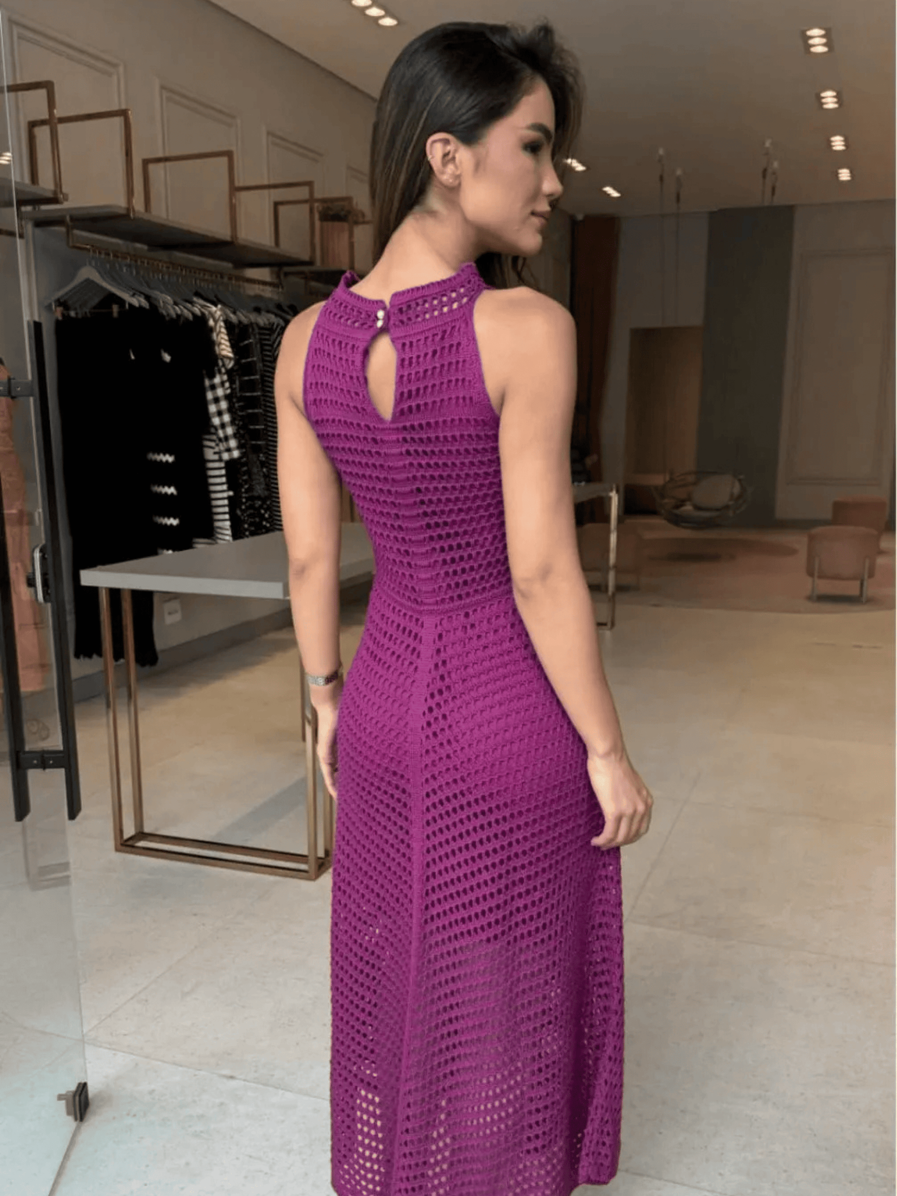 Vestido de Tricô Ana Luiza