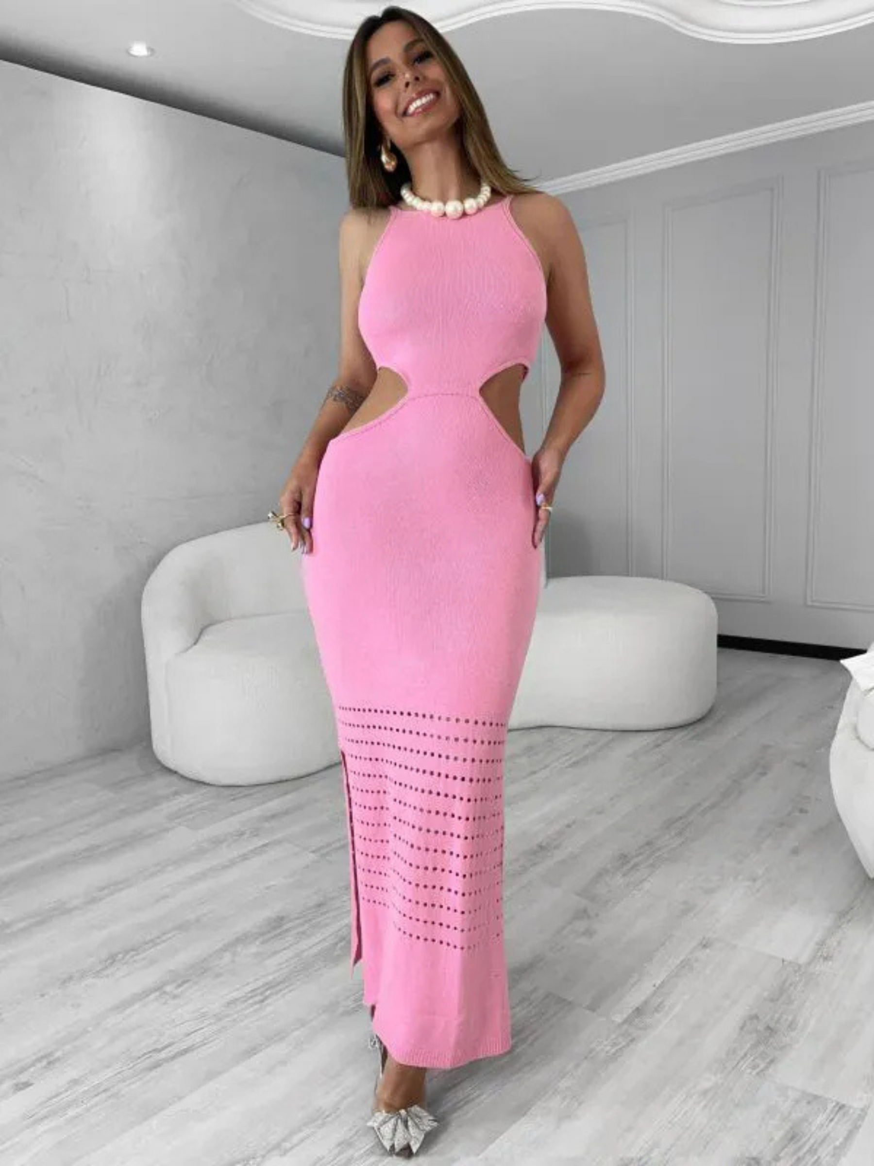 Vestido de Tricô Nábile