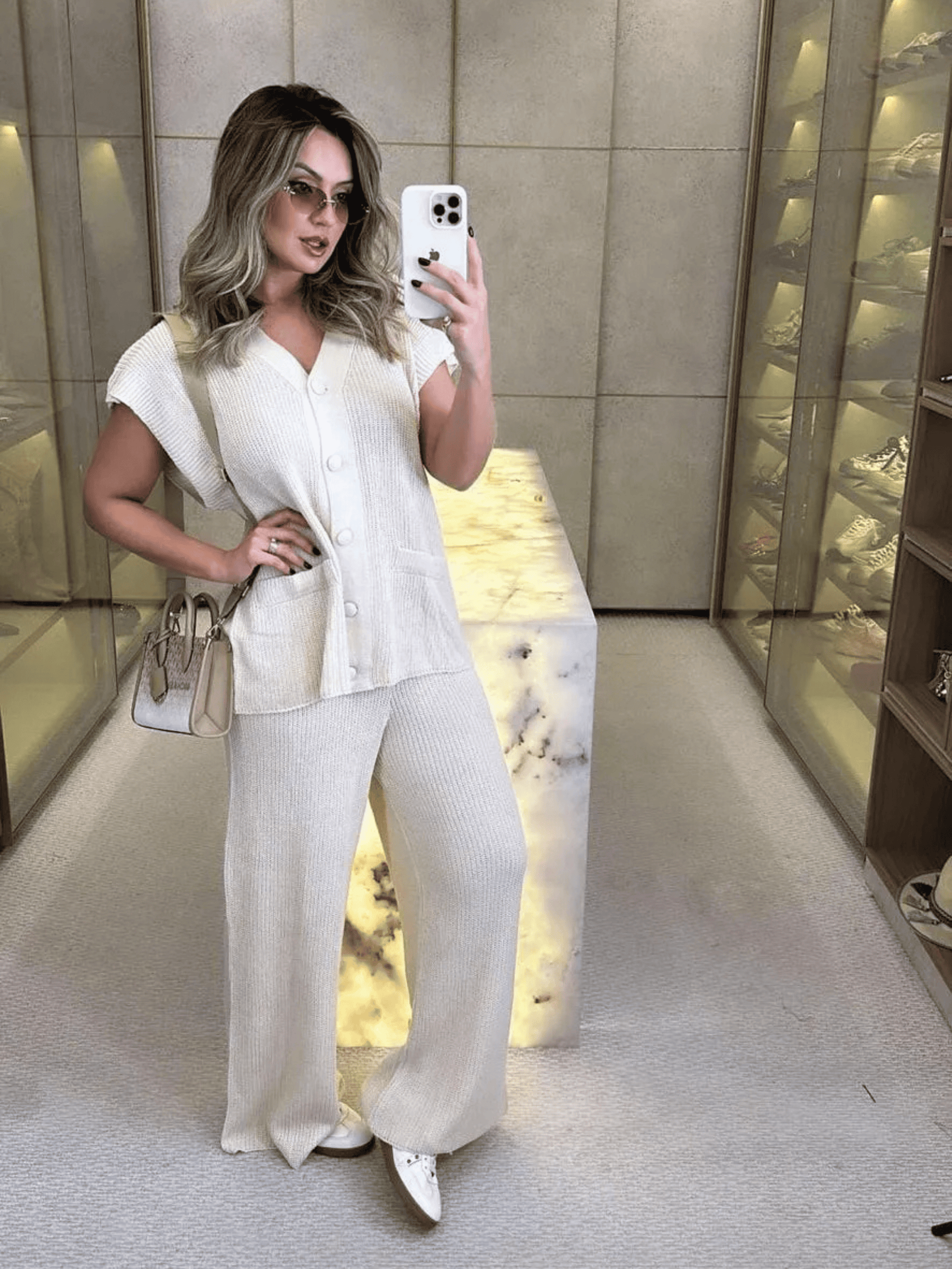 Conjunto de Tricô Thaysy