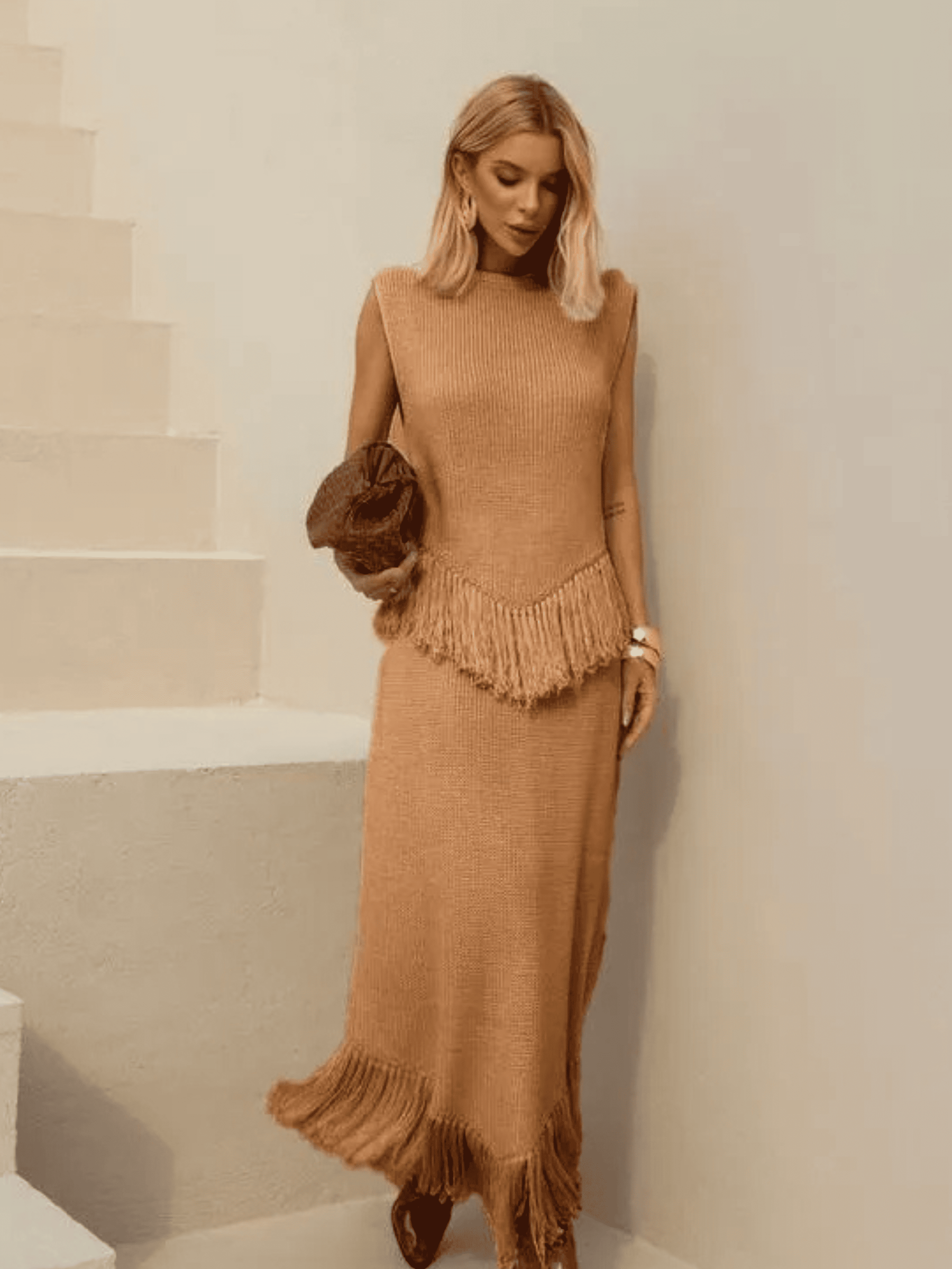 Conjunto de Tricô Madelaine