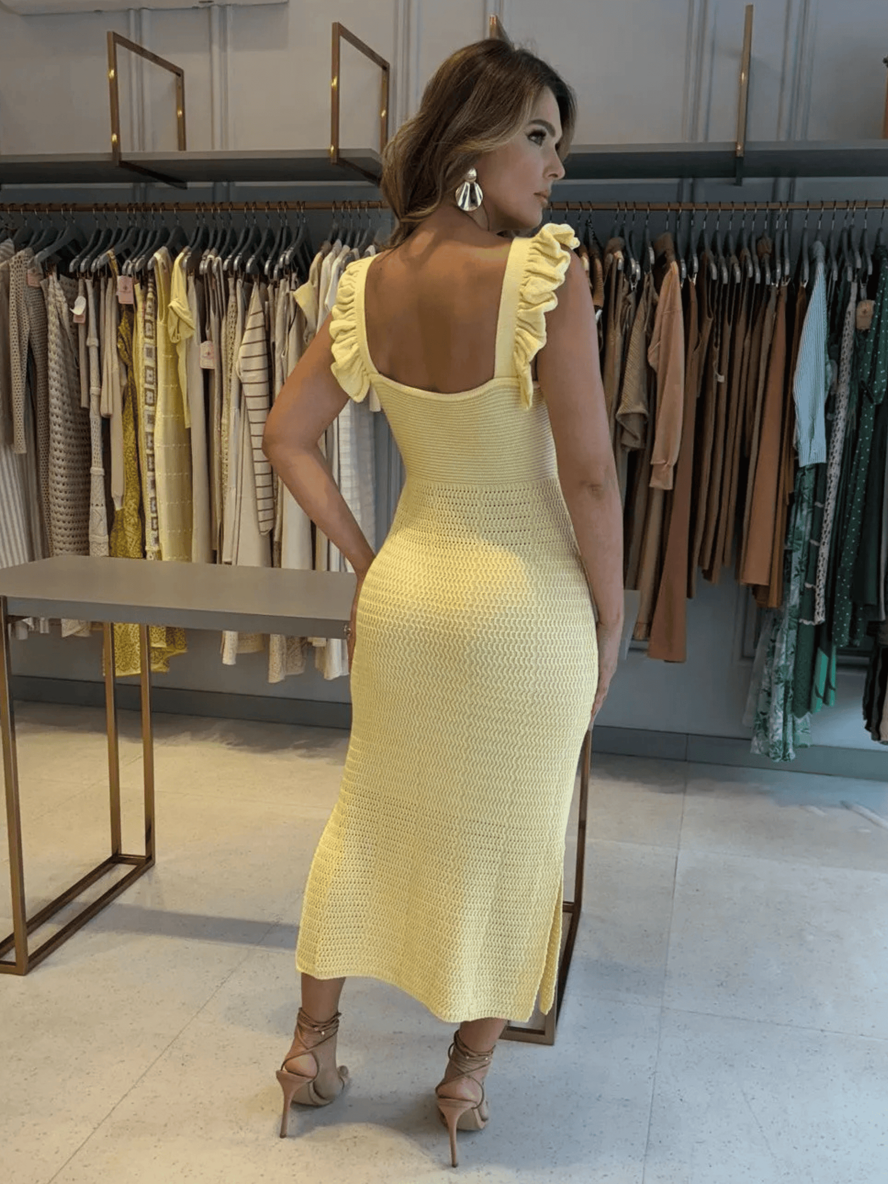 Vestido de Tricô Diane