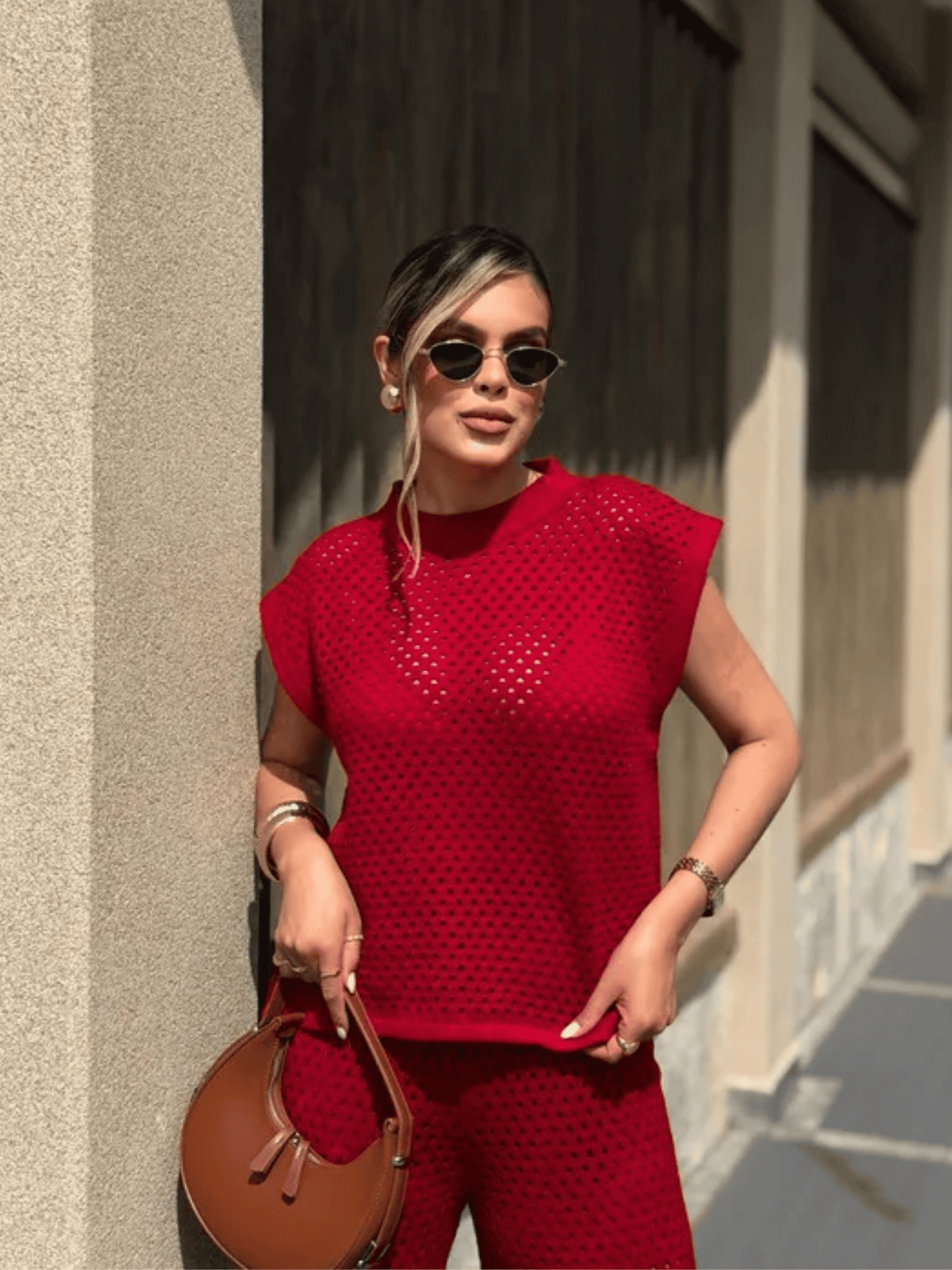 Conjunto de Tricô Milena