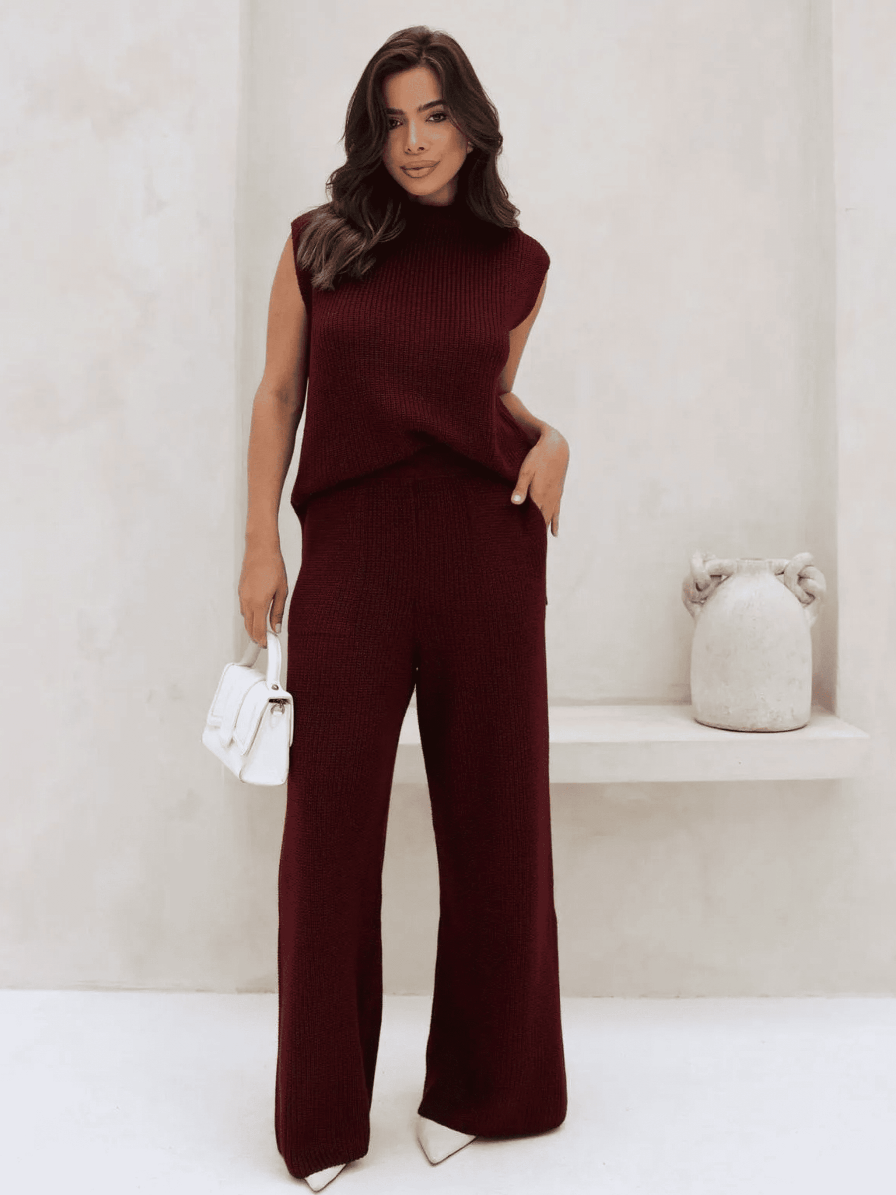 Conjunto de Tricô Agnes