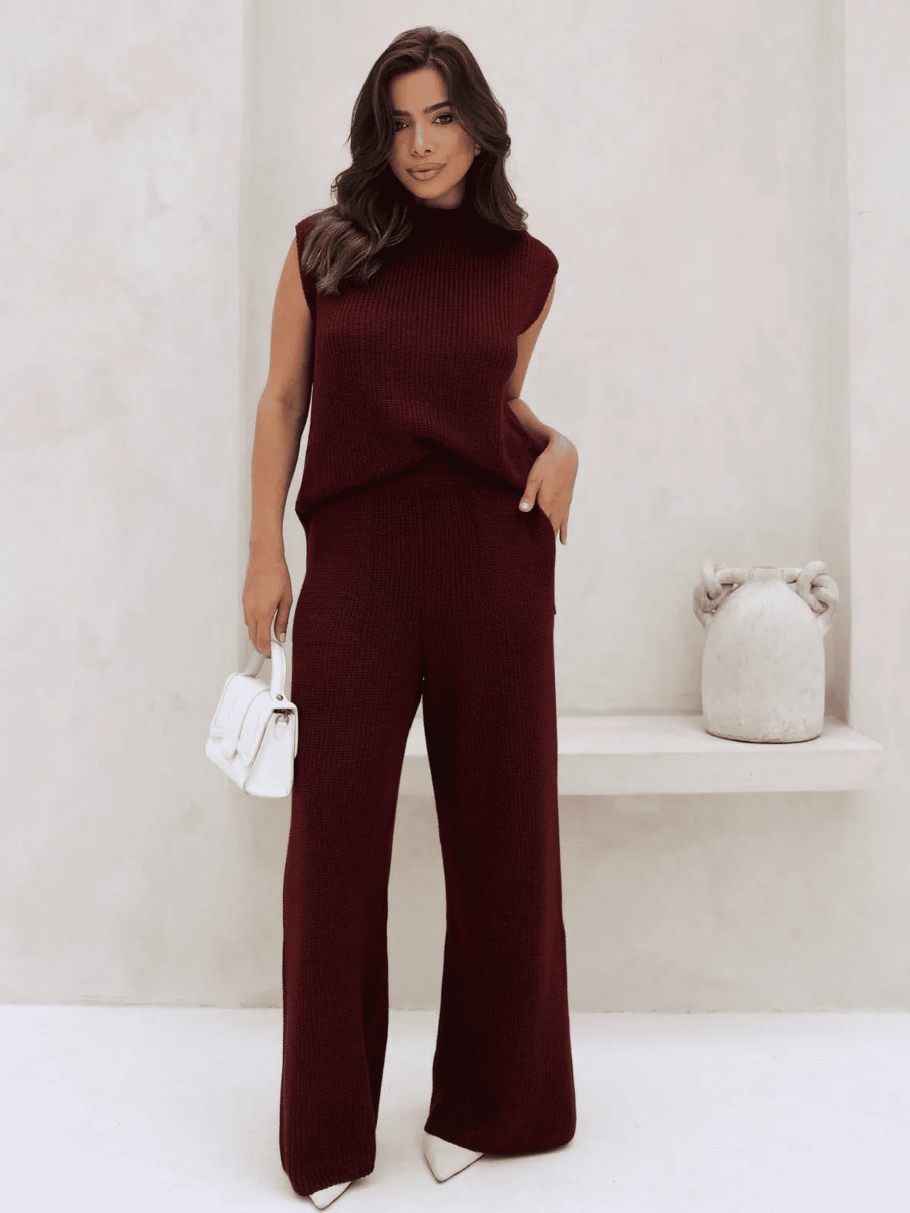Conjunto de Tricô Agnes